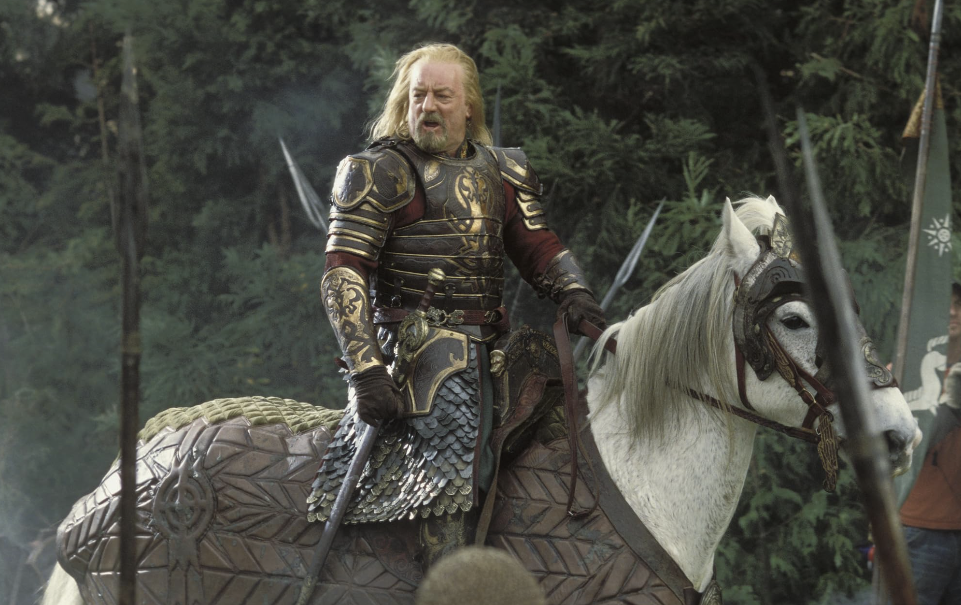 Bernard Hill in The Lord of the Rings: The Return of the King (2003).