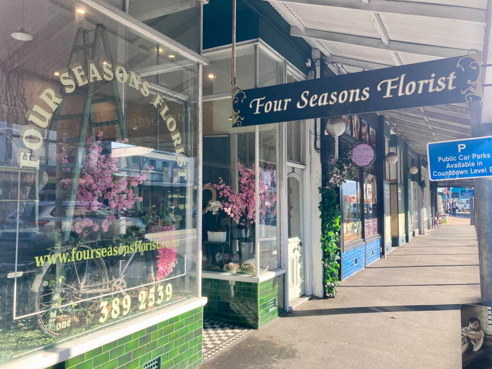 Four Seasons Florist in Newtown, Wellington.