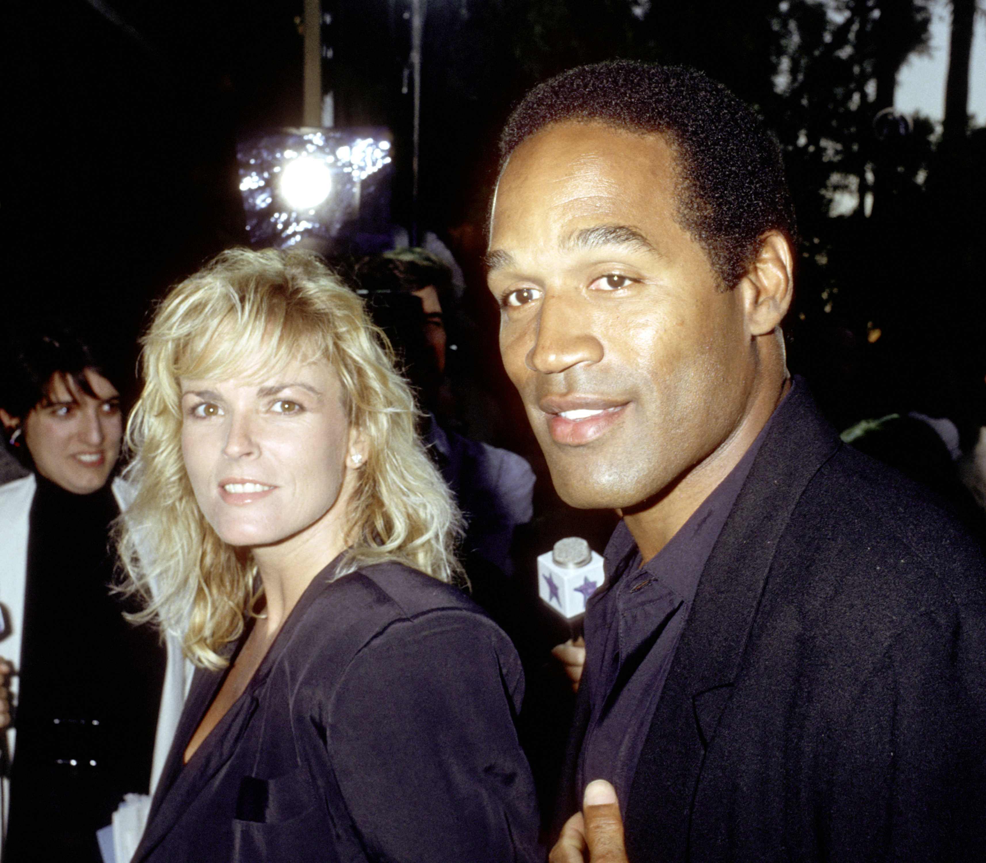O.J. Simpson and Nicole Brown Simpson in 1989. Photo / Getty Images