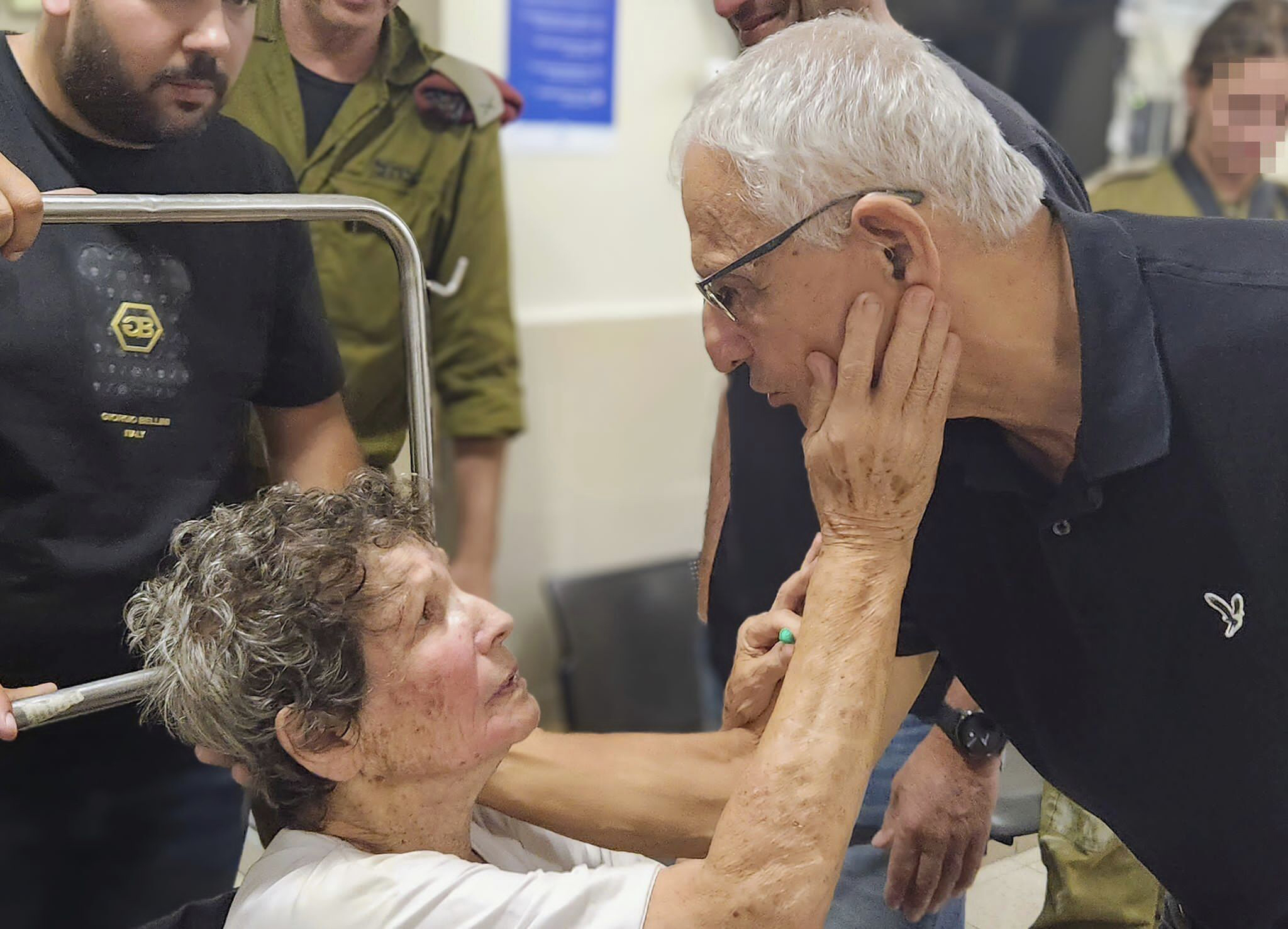 Yocheved Lifshitz, 85, was held hostage in Gaza after being abducted during Hamas' bloody October 7 attack. Photo / AP