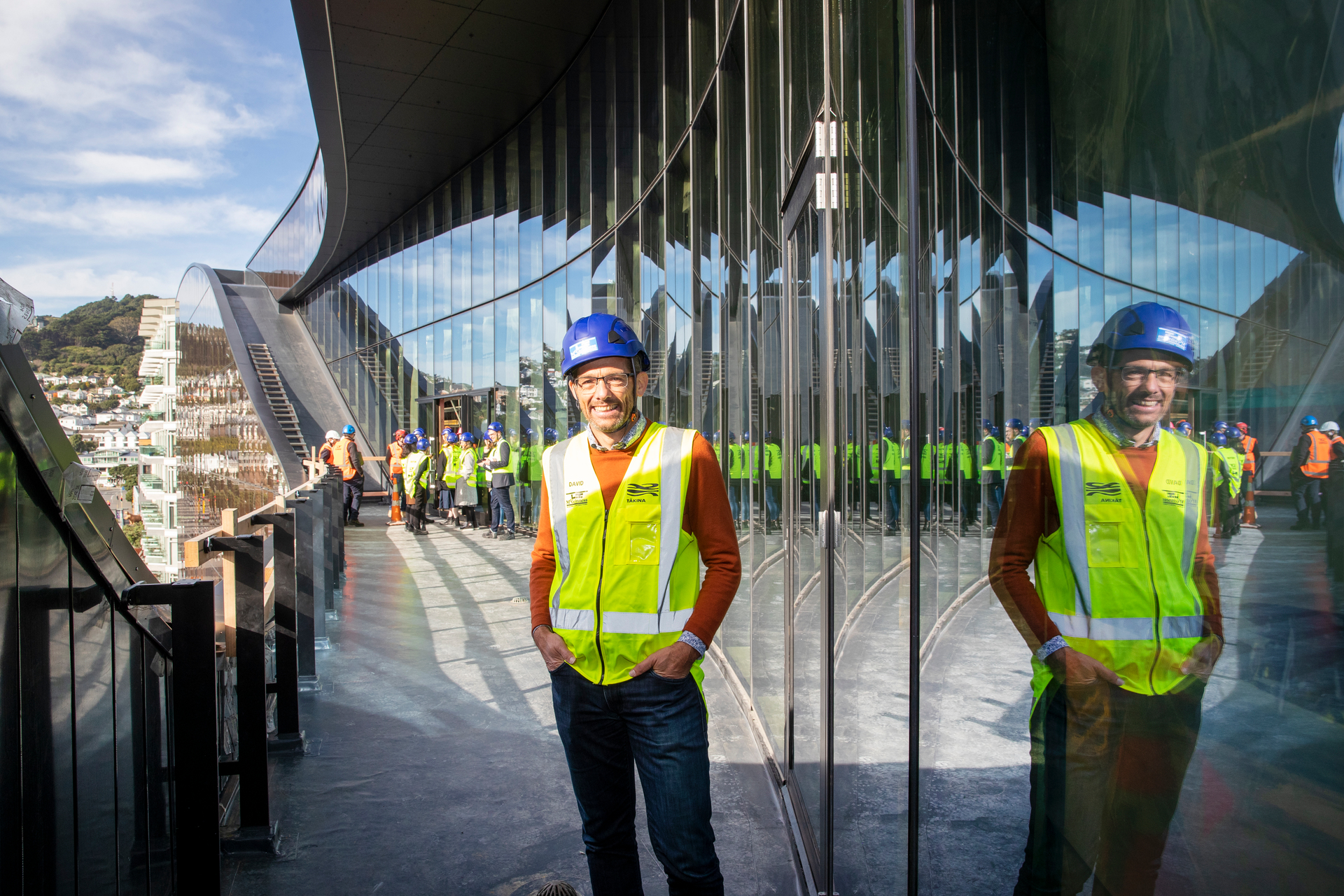 Tākina commercial development general manager David Perks. Photo / Mark Mitchell 
