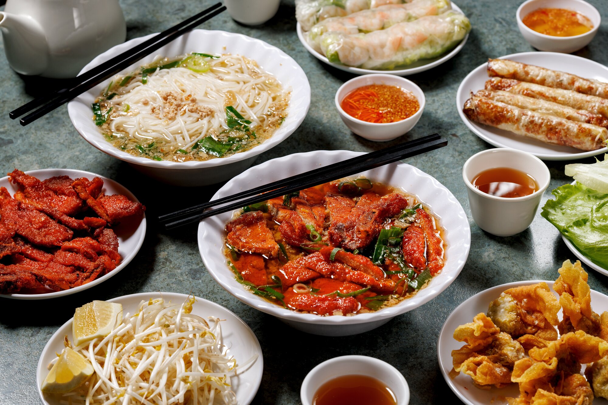 Vietnam Cafe's spare ribs rice noodles soup - unchanged for decades, according to its Auckland Iconic Eats 2025 nominator.