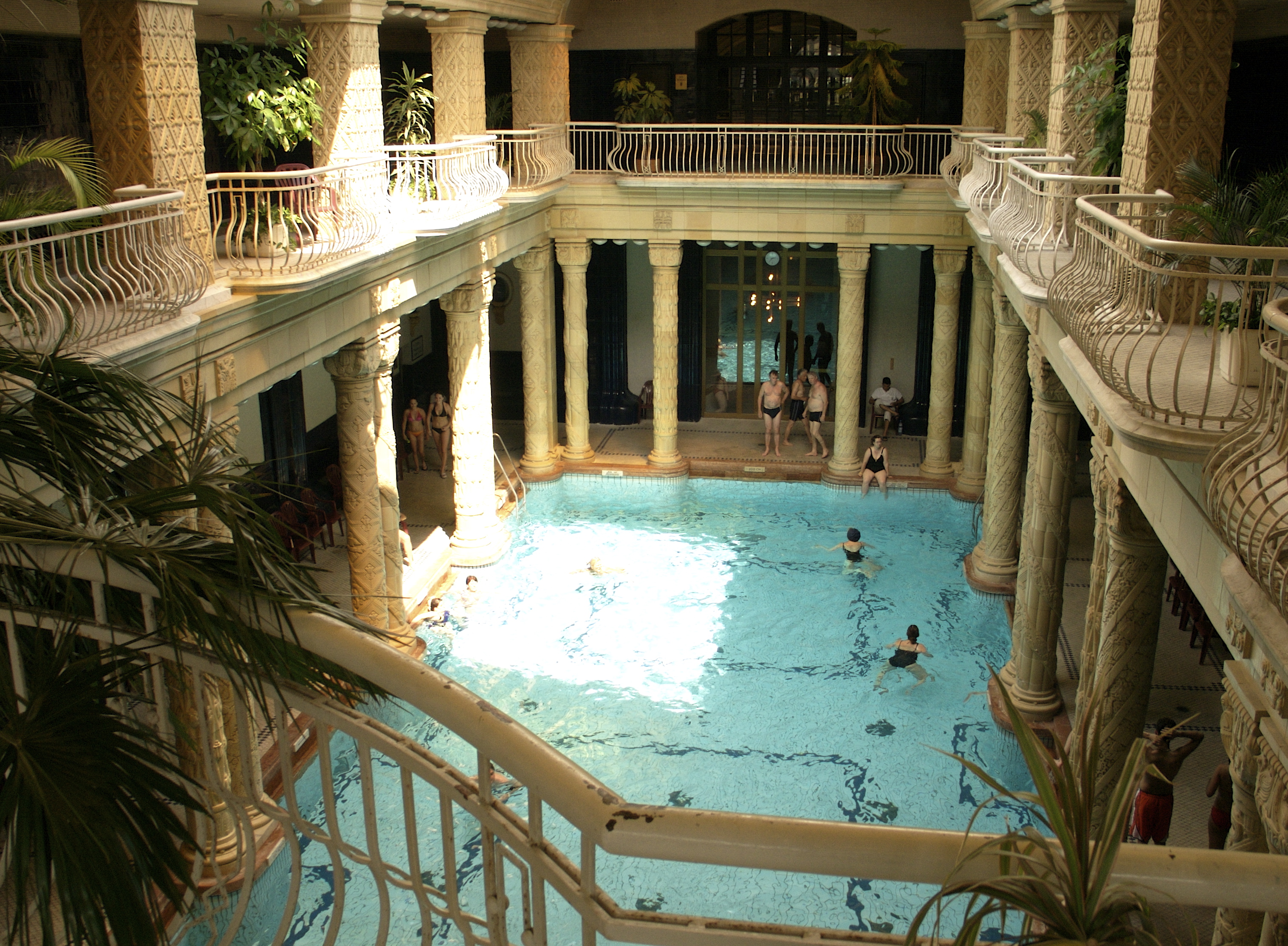 The beautiful Gellert Spa. Photo / Sandra Cohen-Rose and Colin Rose