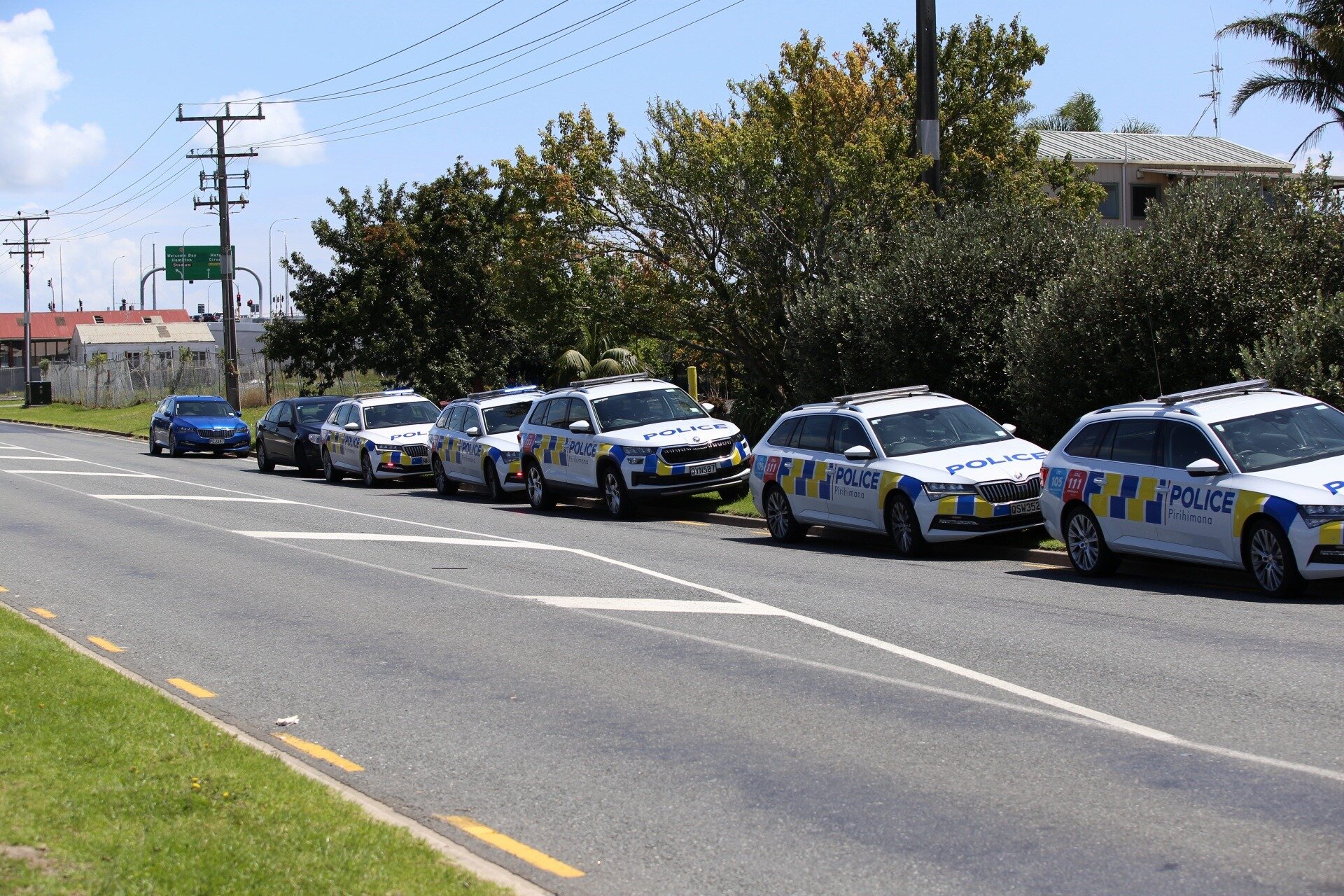  Evacuations underway at Mangatawa Lane, near Baypark. Photos / Cameron Avery