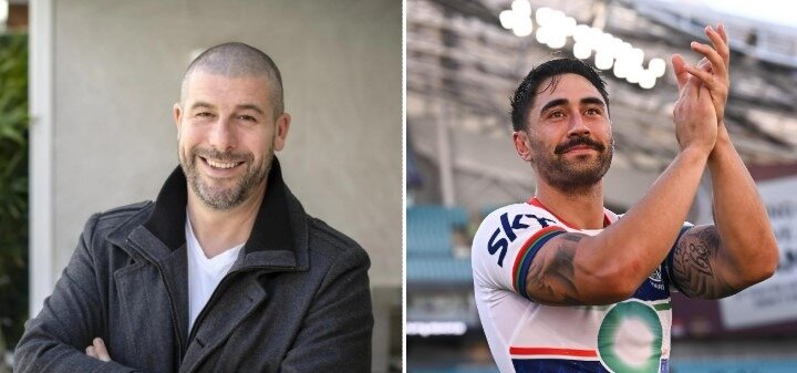  Mental skills coach Dan Haesler and Shaun Johnson. Photos / Supplied; Photosport
