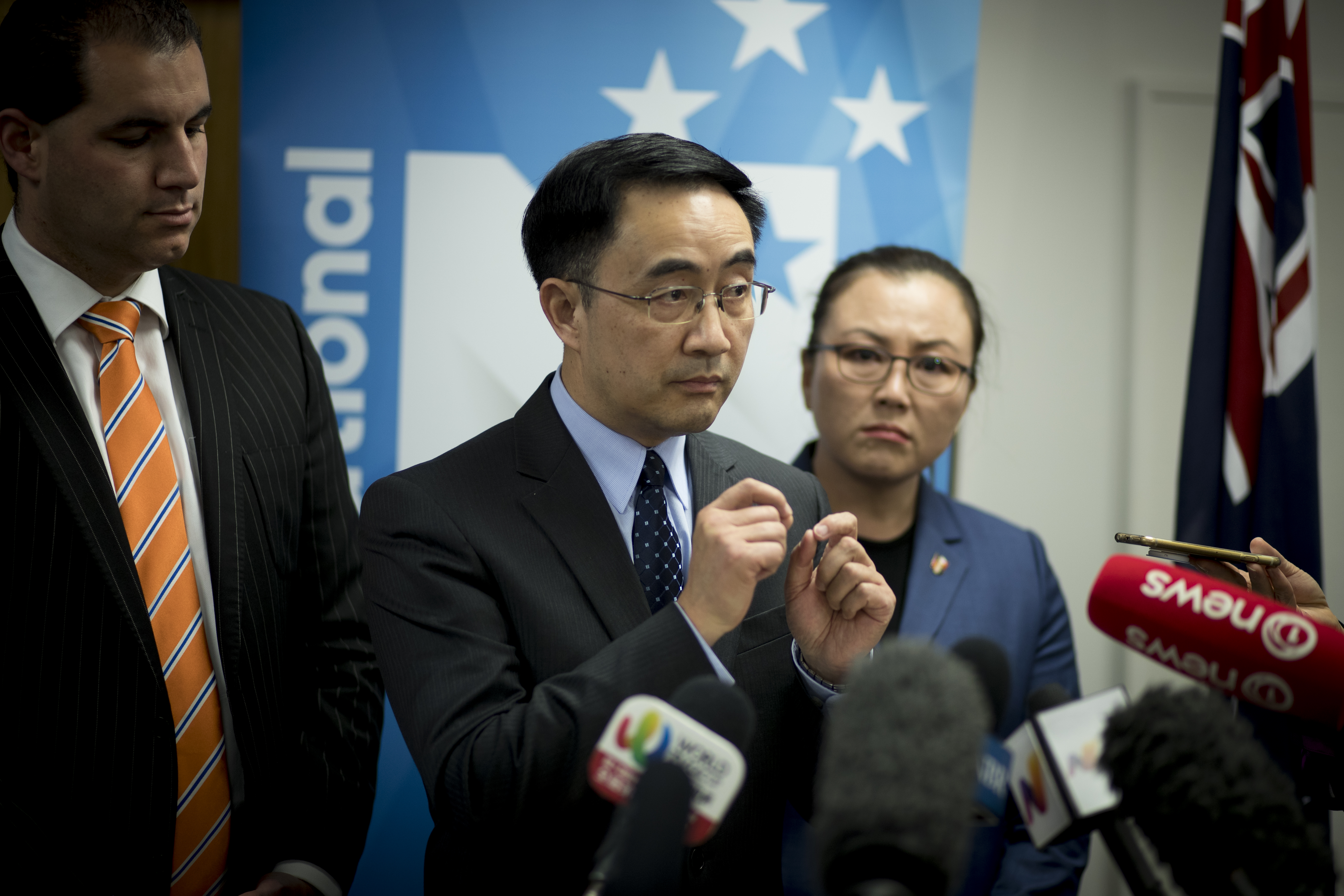 National list MP Yang Jian had spent 15 years studying and working with Chinese military intelligence. Photo / Dean Purcell