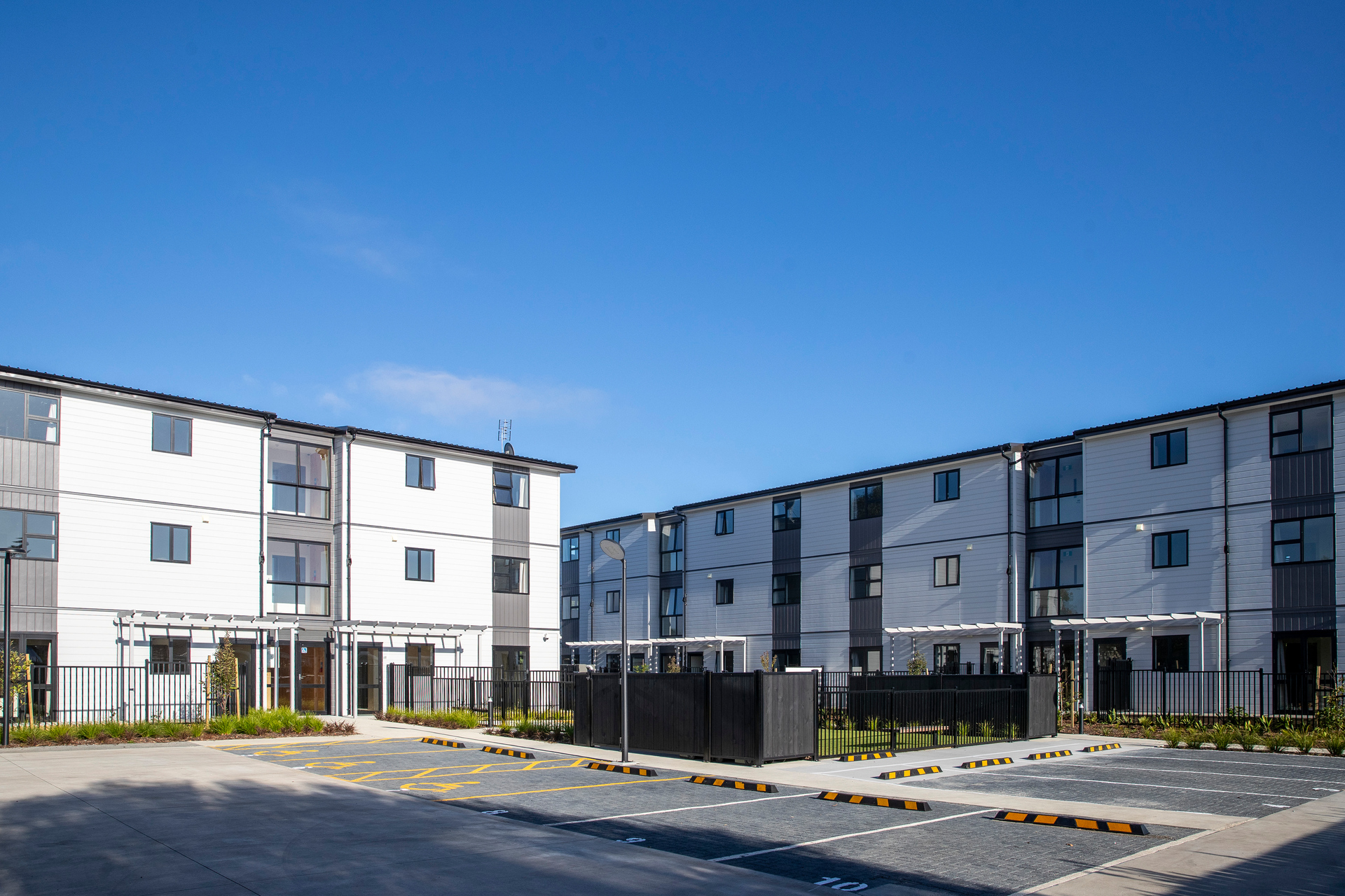 Apartments at 56-64 Taramea St, Avondale: all new state homes, none free market or private. Photo / Michael Craig