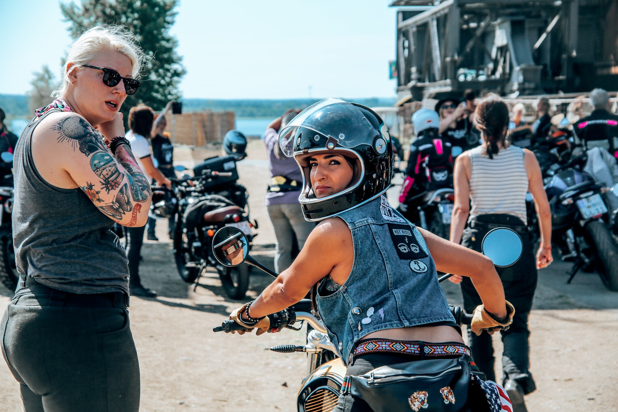 The Petrolettes on the go. Photo / Alice Connew