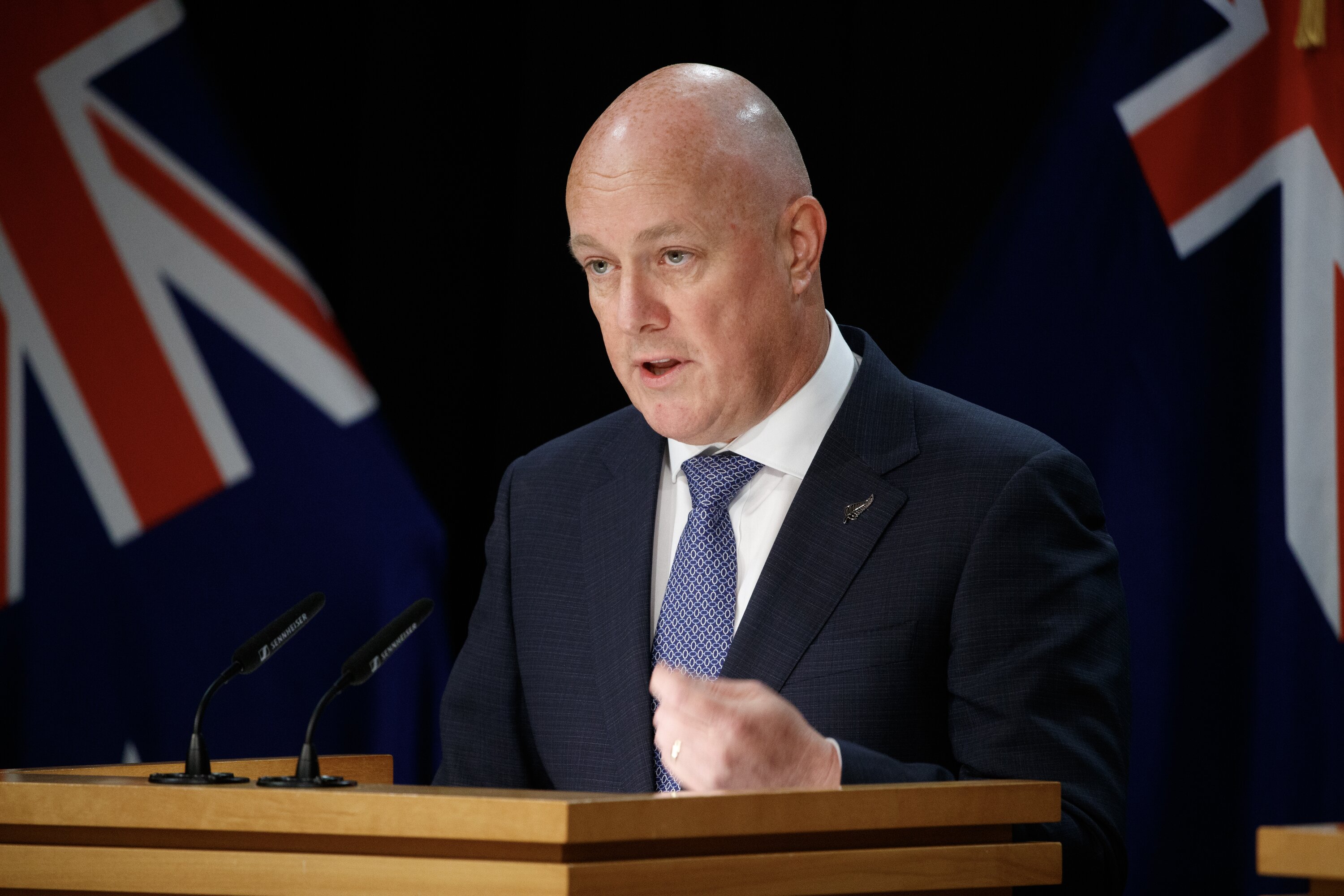The school property system is “bordering on crisis”, according to PM Christopher Luxon. File photo / Mark Mitchell