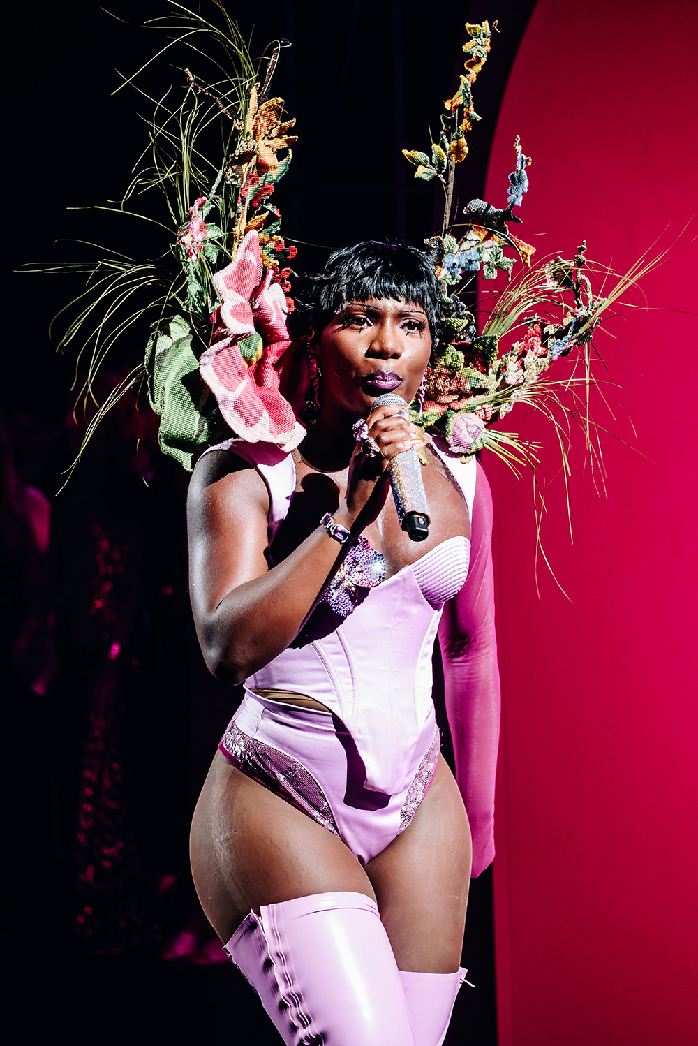 Doechii performs at the Victoria’s Secret The Tour ‘23 event at The Manhattan Center in New York. Photo / Nina Westervelt, The New York Times