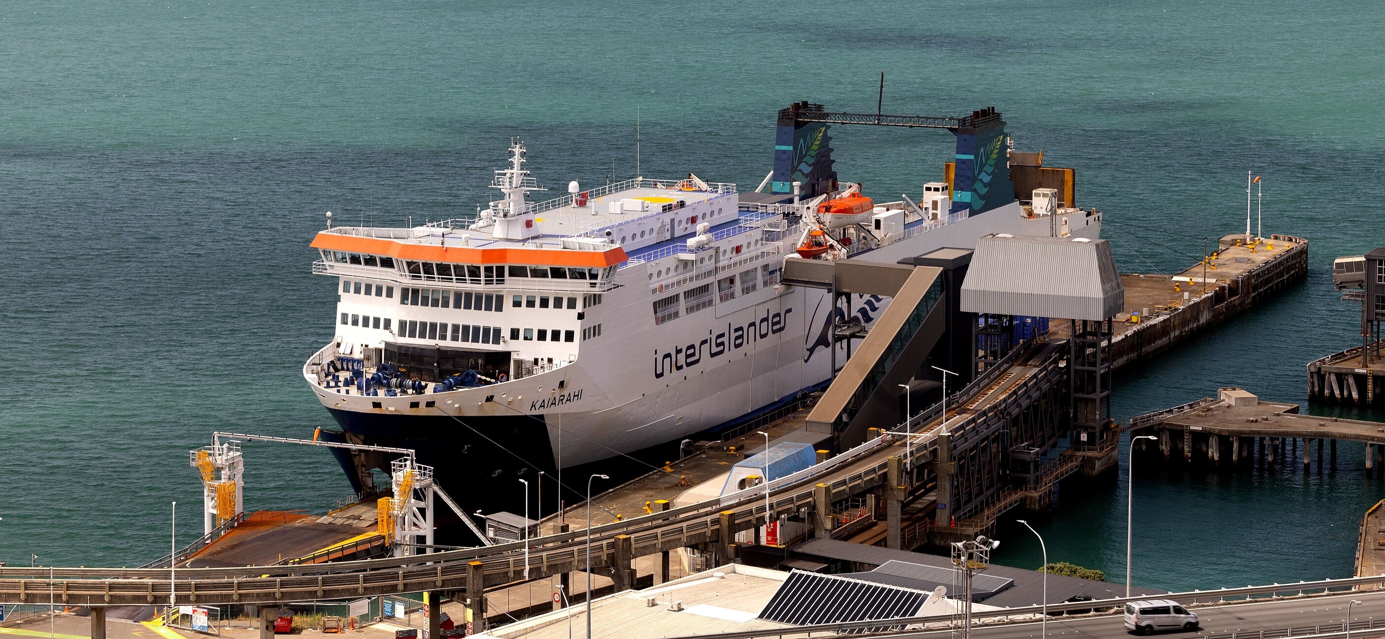 The Interislander ferry Kaiarahi. Photo / Marty Melville