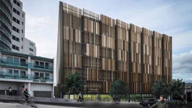 An artist's impression of the Harington St Transport Hub. Photo / Supplied 