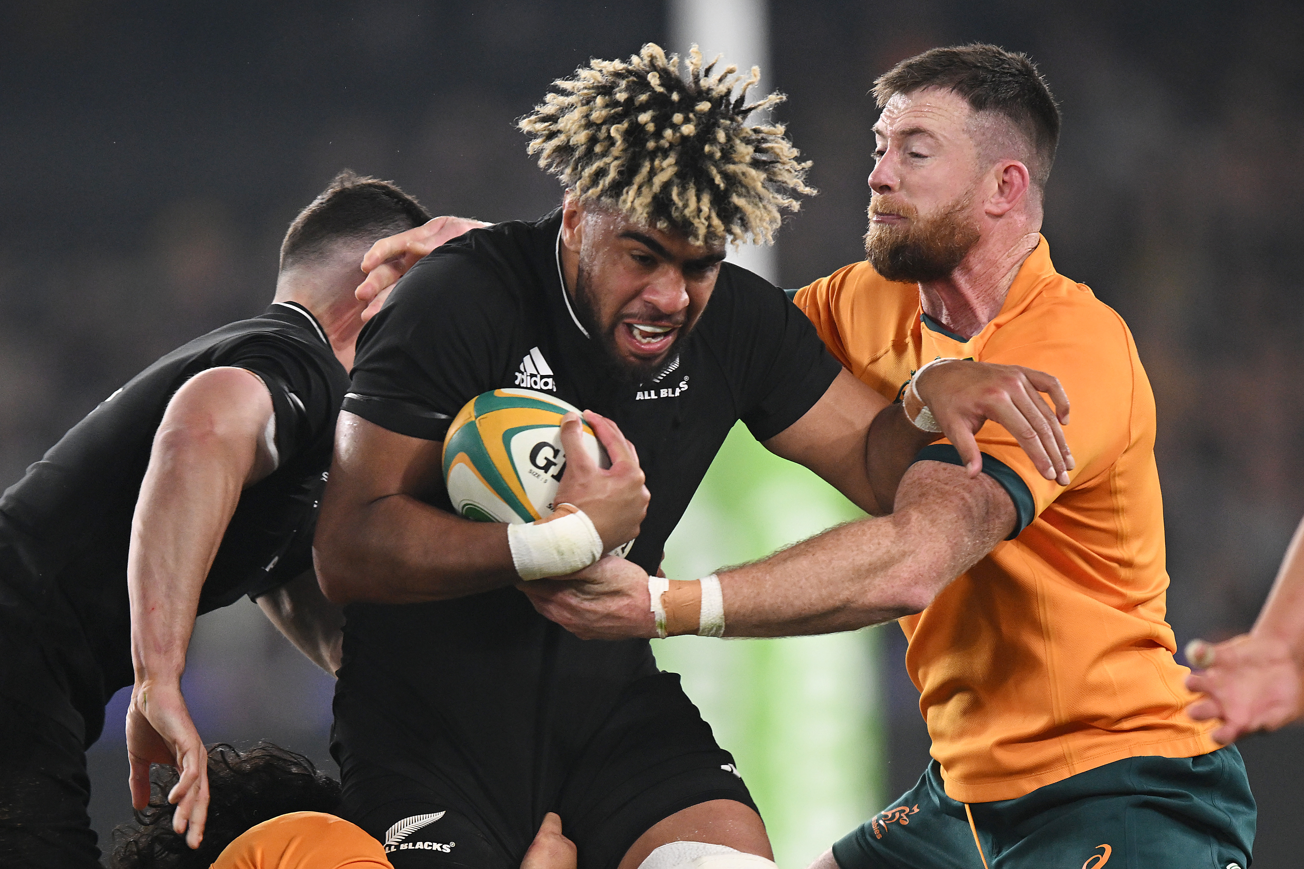 Hoskins Sotutu hasn't played for the All Blacks since 2022. Photo / Getty Images