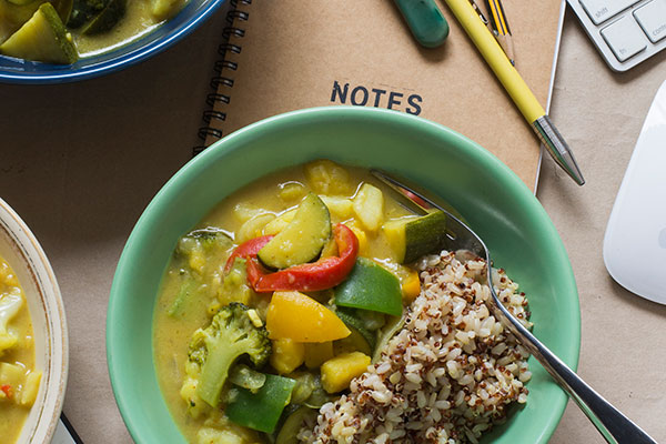 Easy vegetable curry-image
