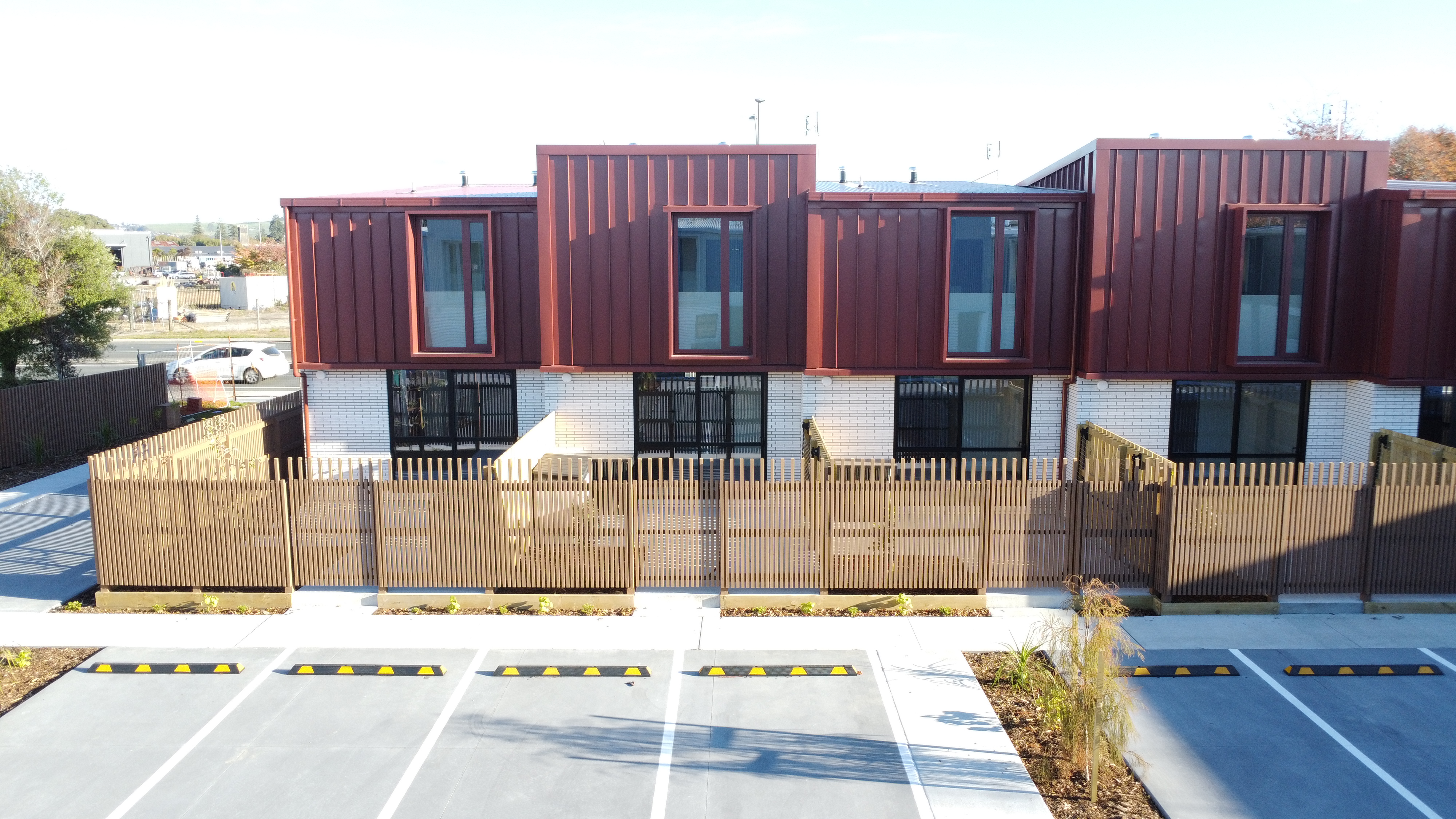 New apartments on Lake Rd built by TBP Properties for Kainga Ora. Photo / Supplied