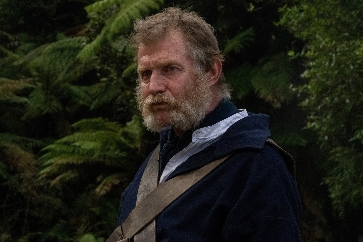 Jason Flemyng plays Daniel Morgan, Haki's father.