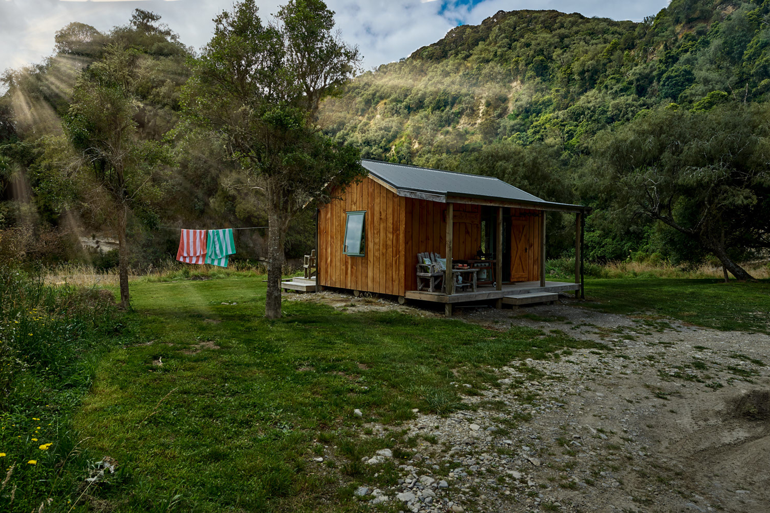 Makoura Lodge Riverside Retreat Cabin. Photo / Supplied