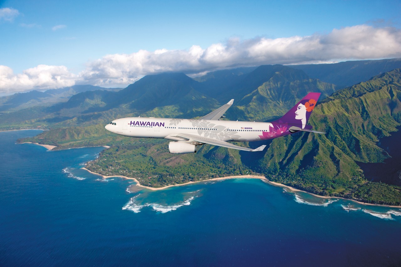 Hawaiian Airlines will use and Airbus A330 on the Auckland-Honolulu route. Photo / Supplied