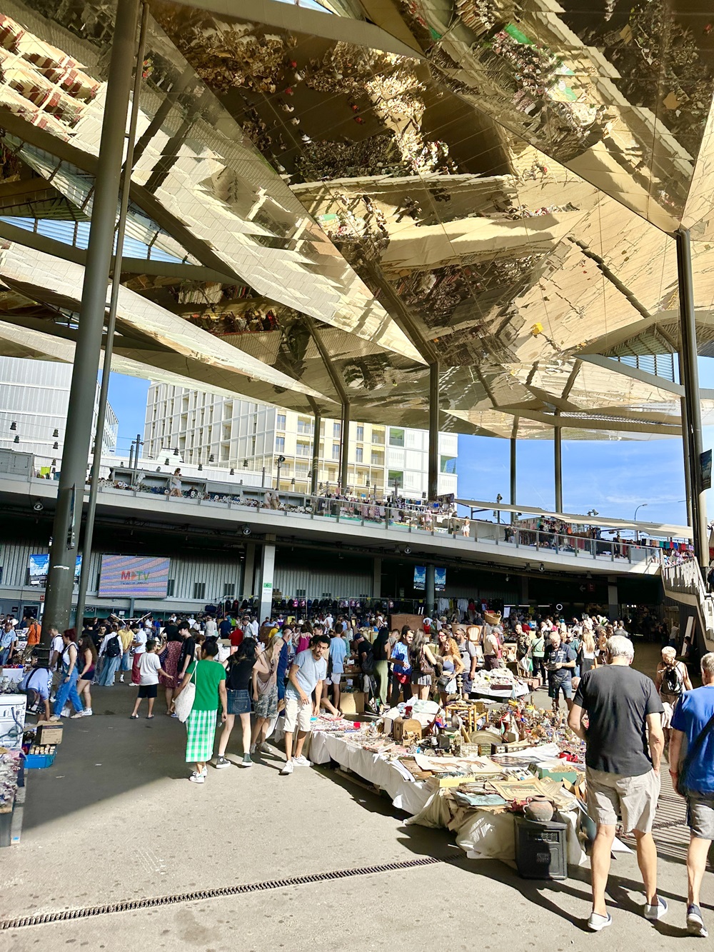 Mercat dels Encants has existed for more than 800 years, making it one of the oldest markets in Europe. Photo / Dan Ahwa