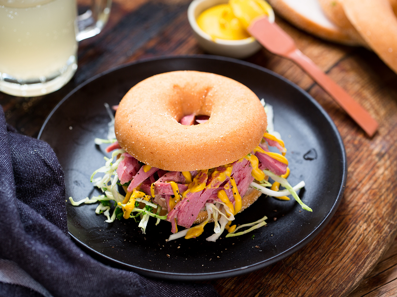 Corned beef and mustard go hand in hand. Picture / Babiche Martens