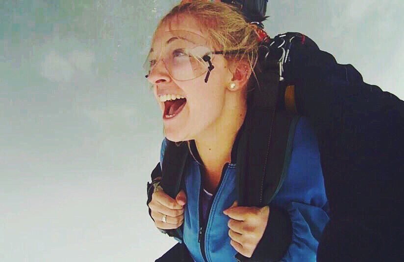 The girl who fell from the sky: How Emma survived a skydiving