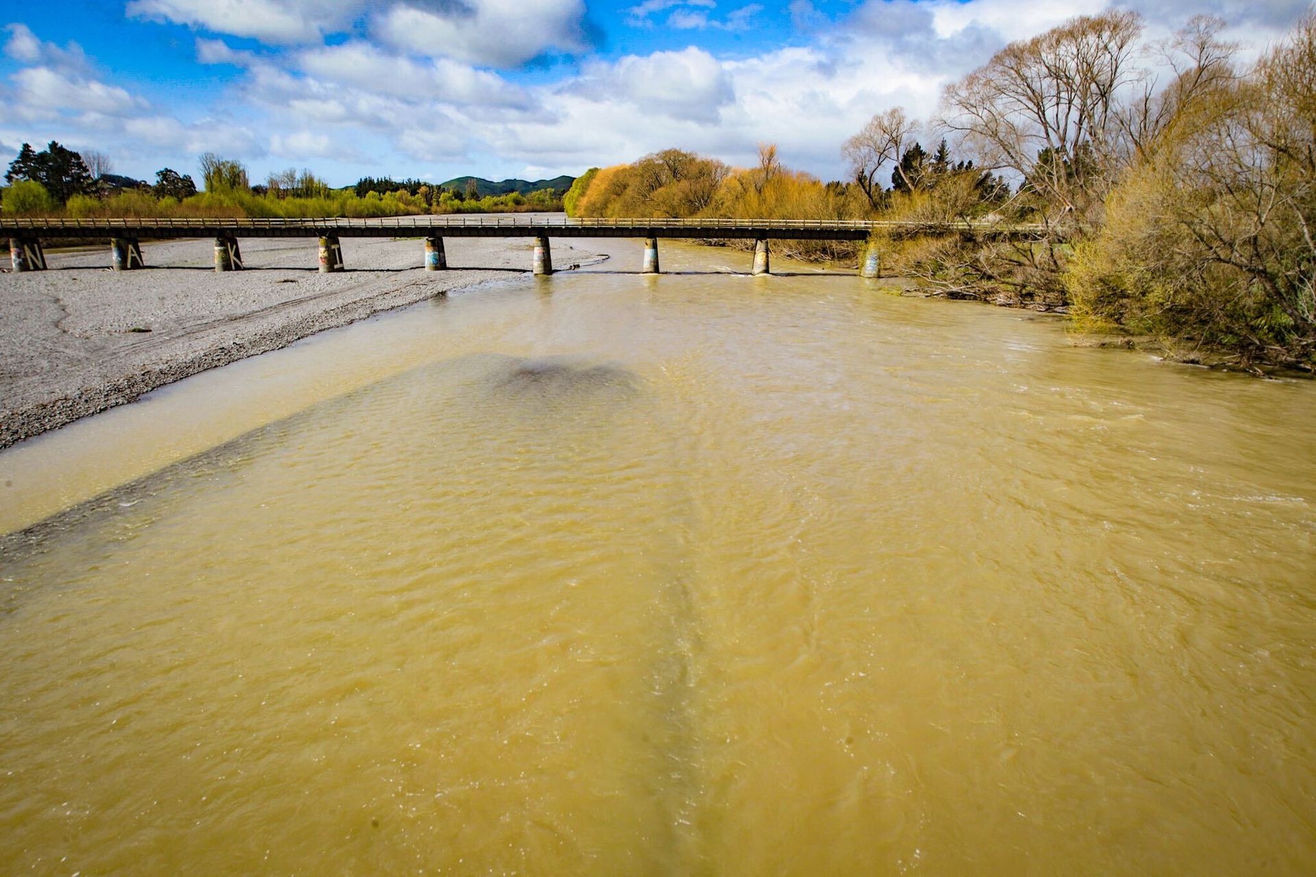 Hawke's Bay Regional Council announced trials for Managed Aquifer Recharge along the Waipawa River near the end of last year as a way to address the regional water shortage. Photo / Warren Buckland
