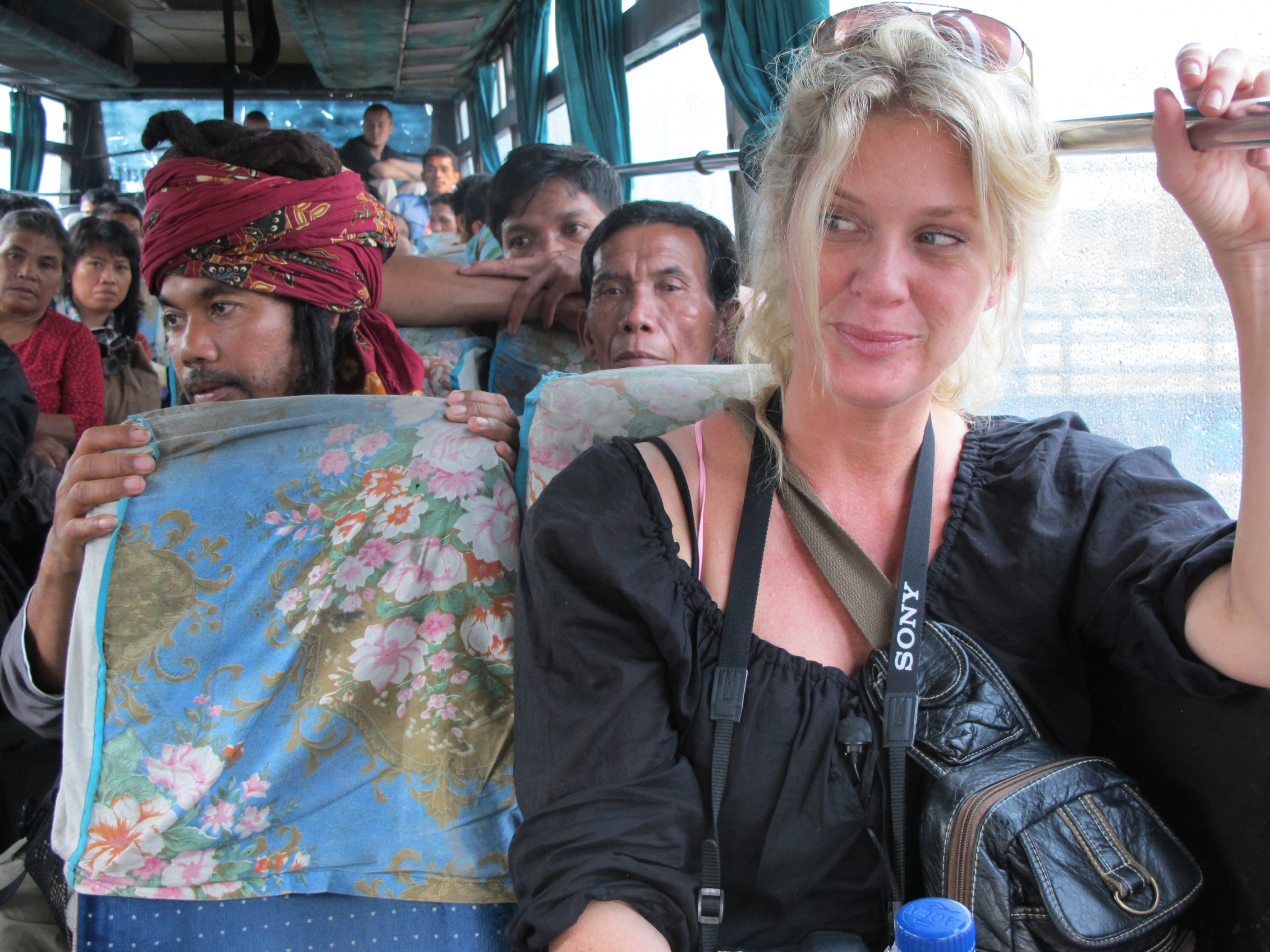 Rachel Hunter on her Intrepid Journeys episode. Photo / Supplied