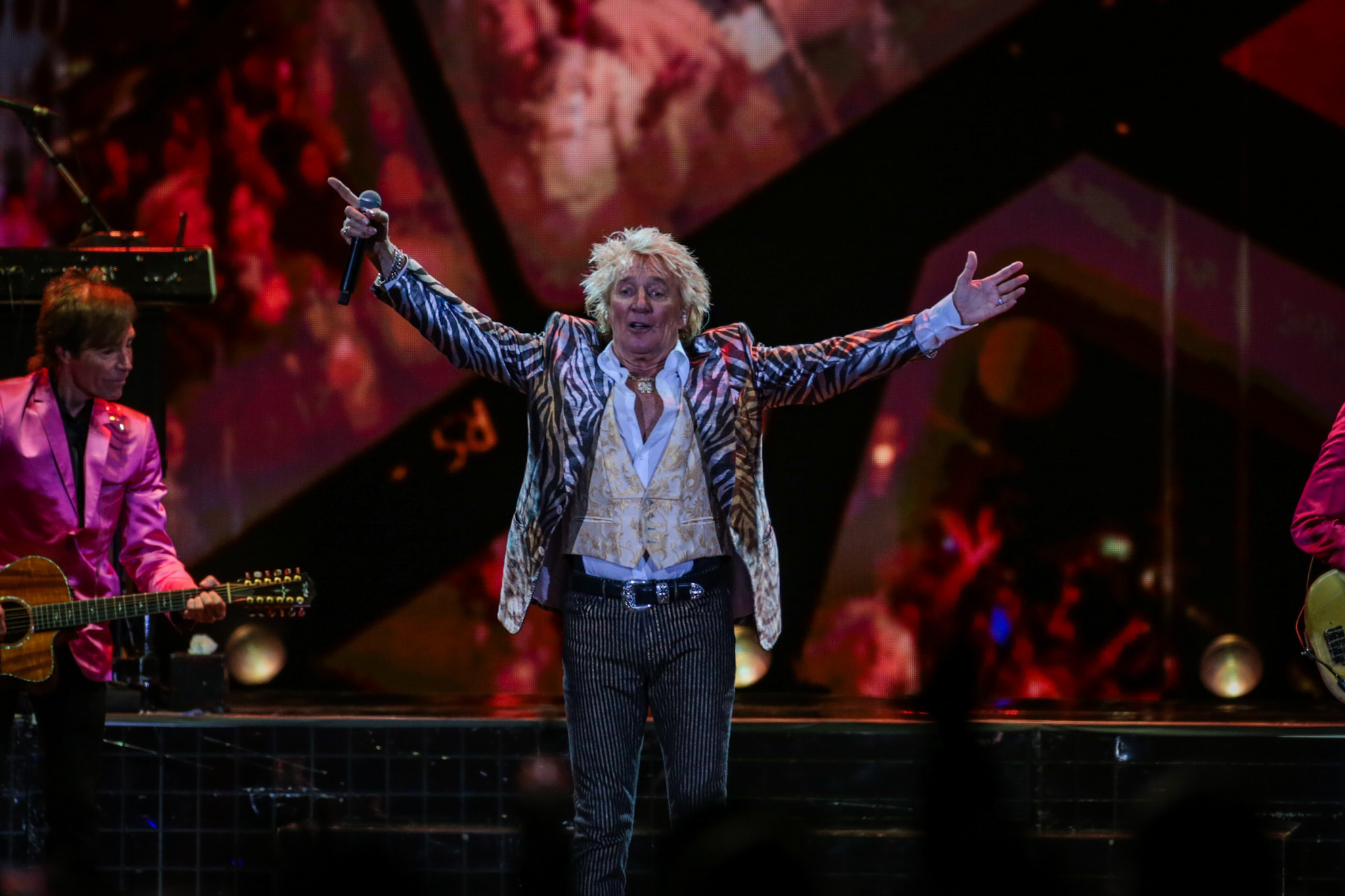 Sir Rod knows who's boss. Photo / Paul Taylor