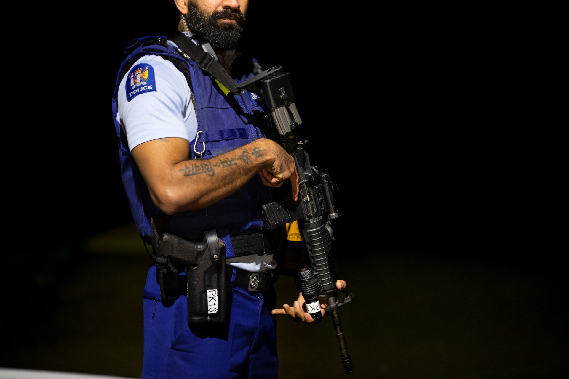 Police have been cracking down on firearms offences, often arming themselves. Photo / Hayden Woodward