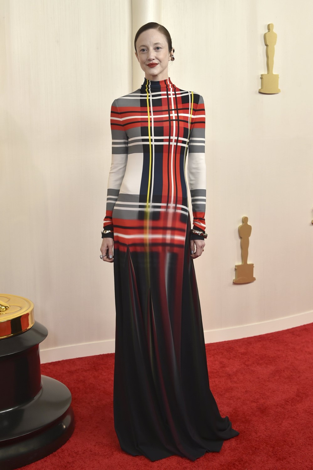 Andrea Riseborough attends the 96th Annual Academy Awards in Hollywood, California. Photo / AP