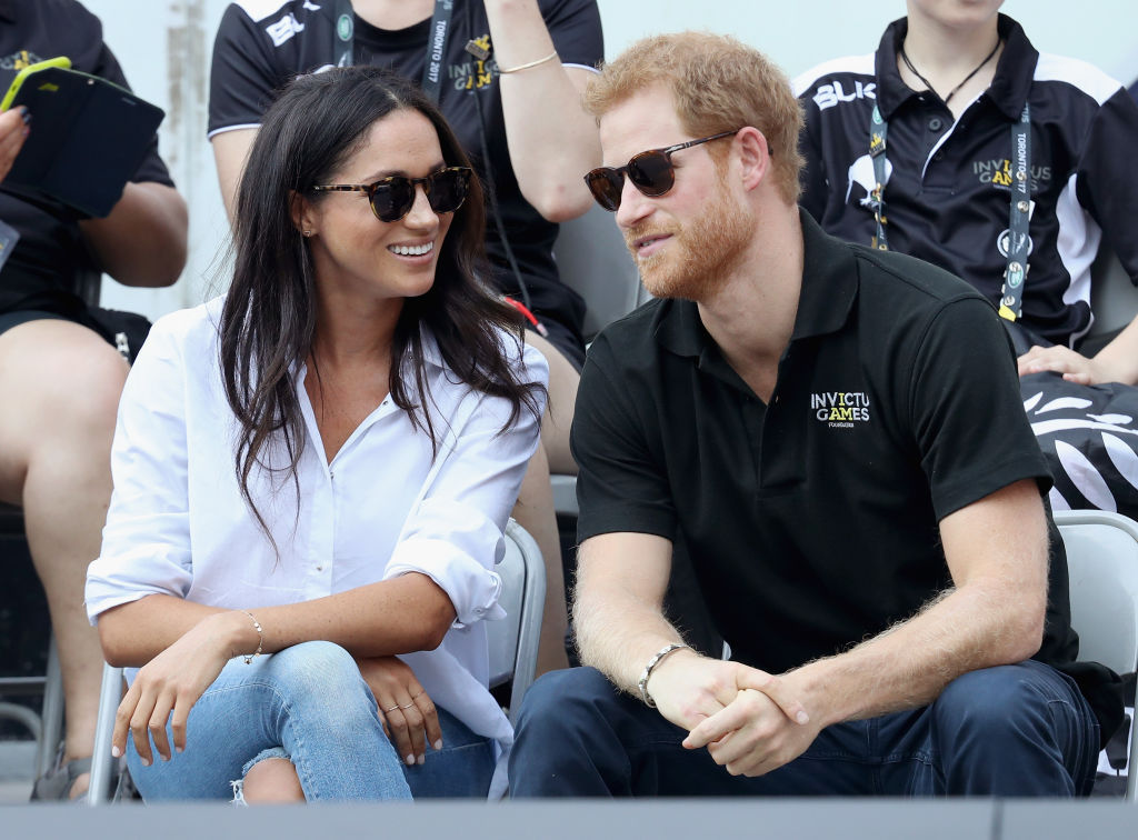Harry and Meghan at the Invictus Games in Toronto in 2017. Photo / Getty Images