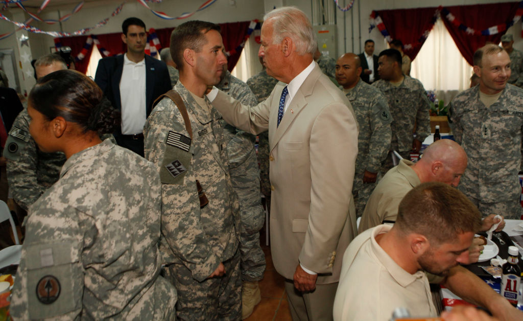 In 2015, Joe Biden's eldest child, Beau (pictured), died from brain cancer at age 46. Photo / Getty Images