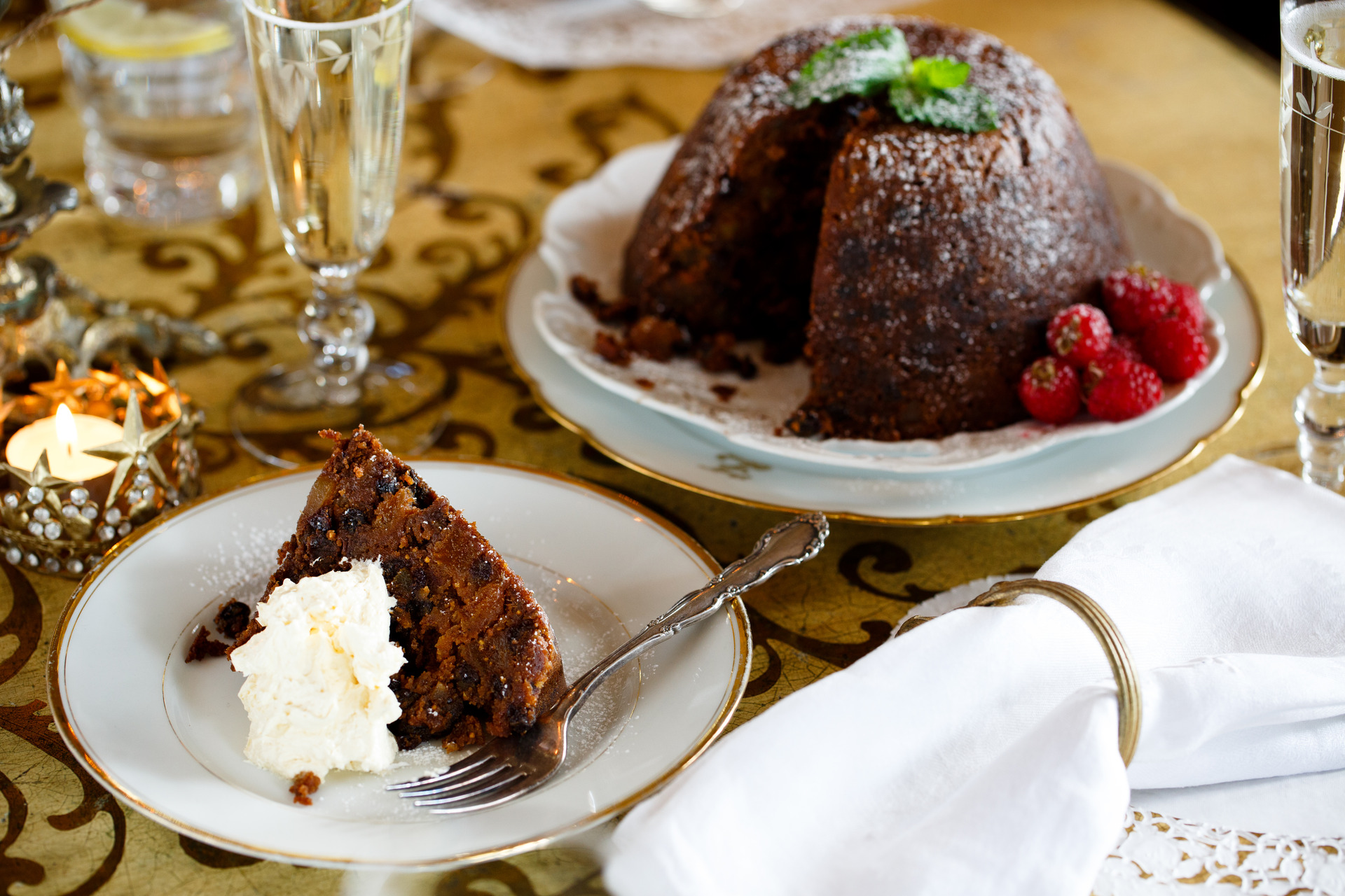 Plum pudding. Photo / Babiche Martens
