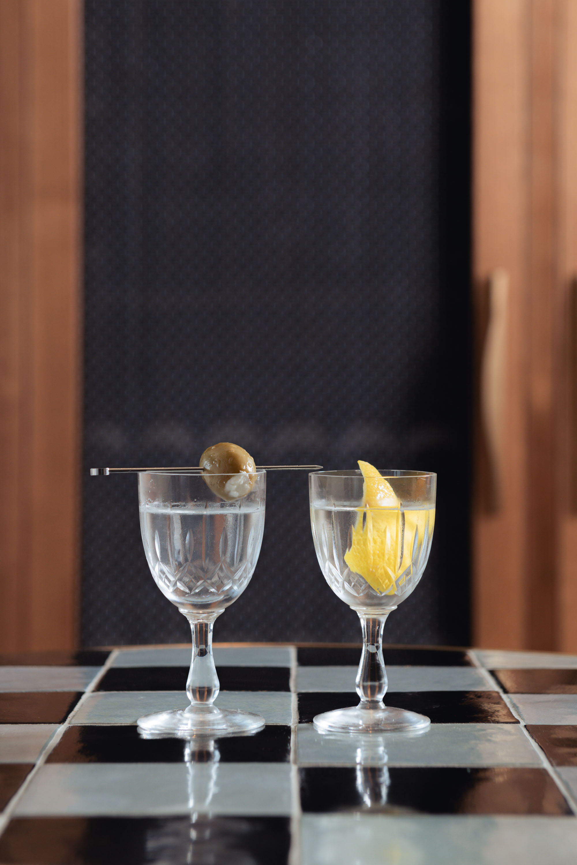 First Mates, Last Laugh’s Tiny Tinis, or mini martinis. Photo / Kayle Lawson