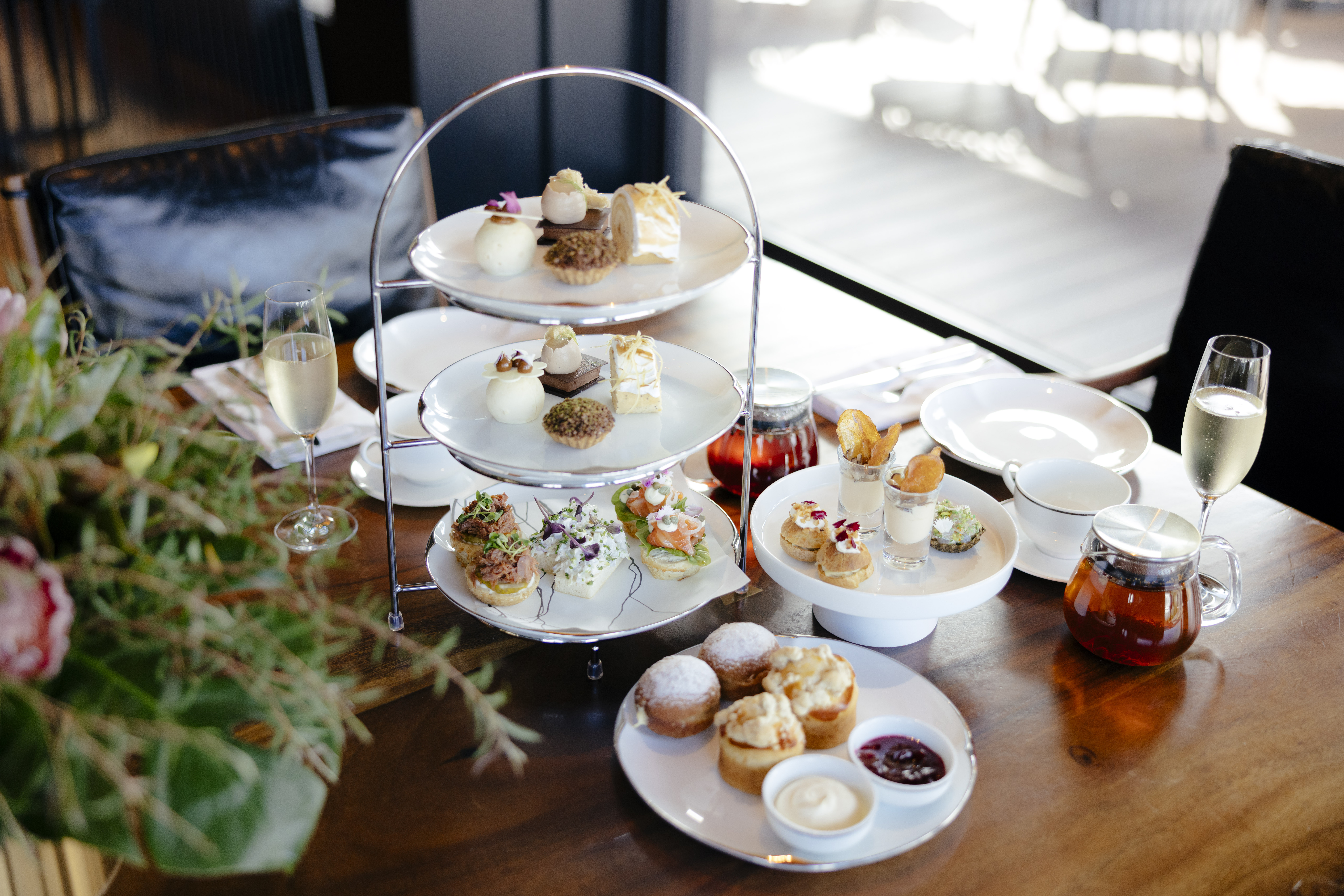 The Living Room park Hyatt Afternoon Tea. Photo / Supplied