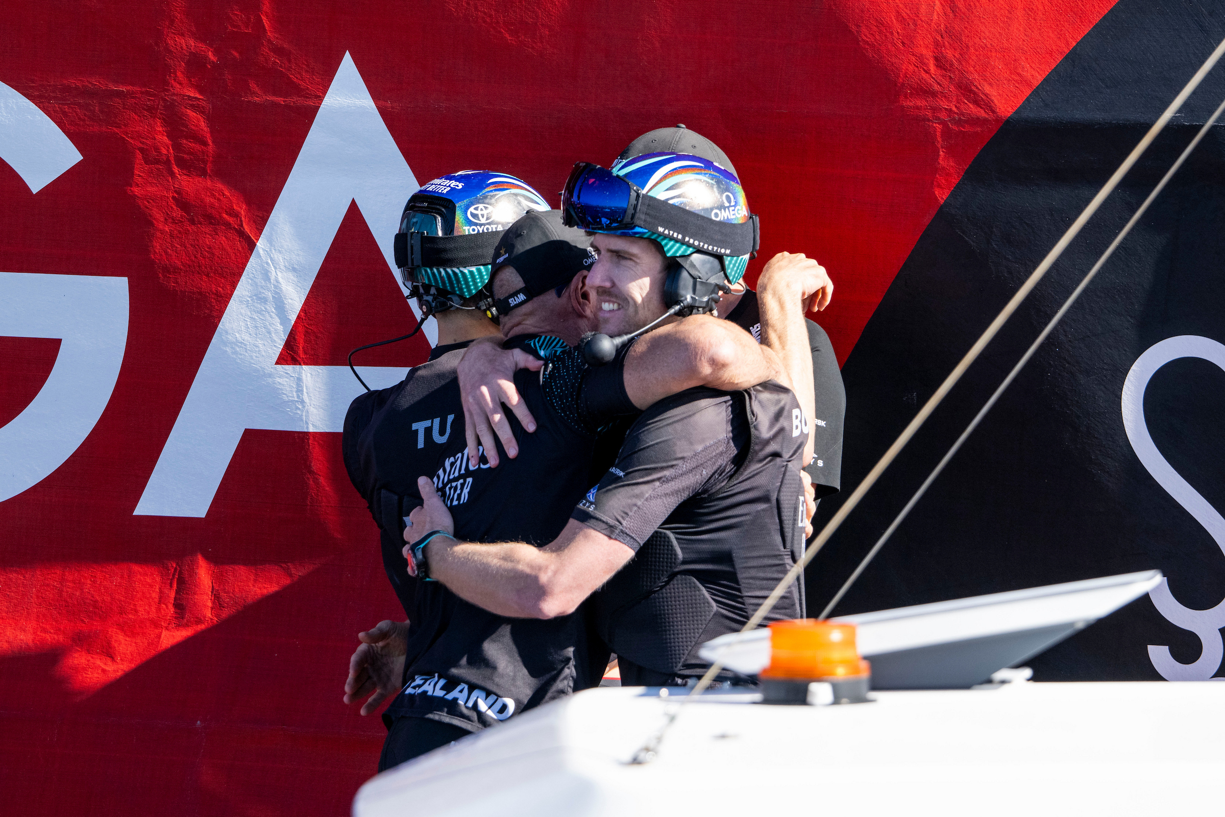 Emirates Team New Zealand beat Ineos Britannia 7-2 in the America's Cup match. Photo / Ricardo Pinto, America's Cup