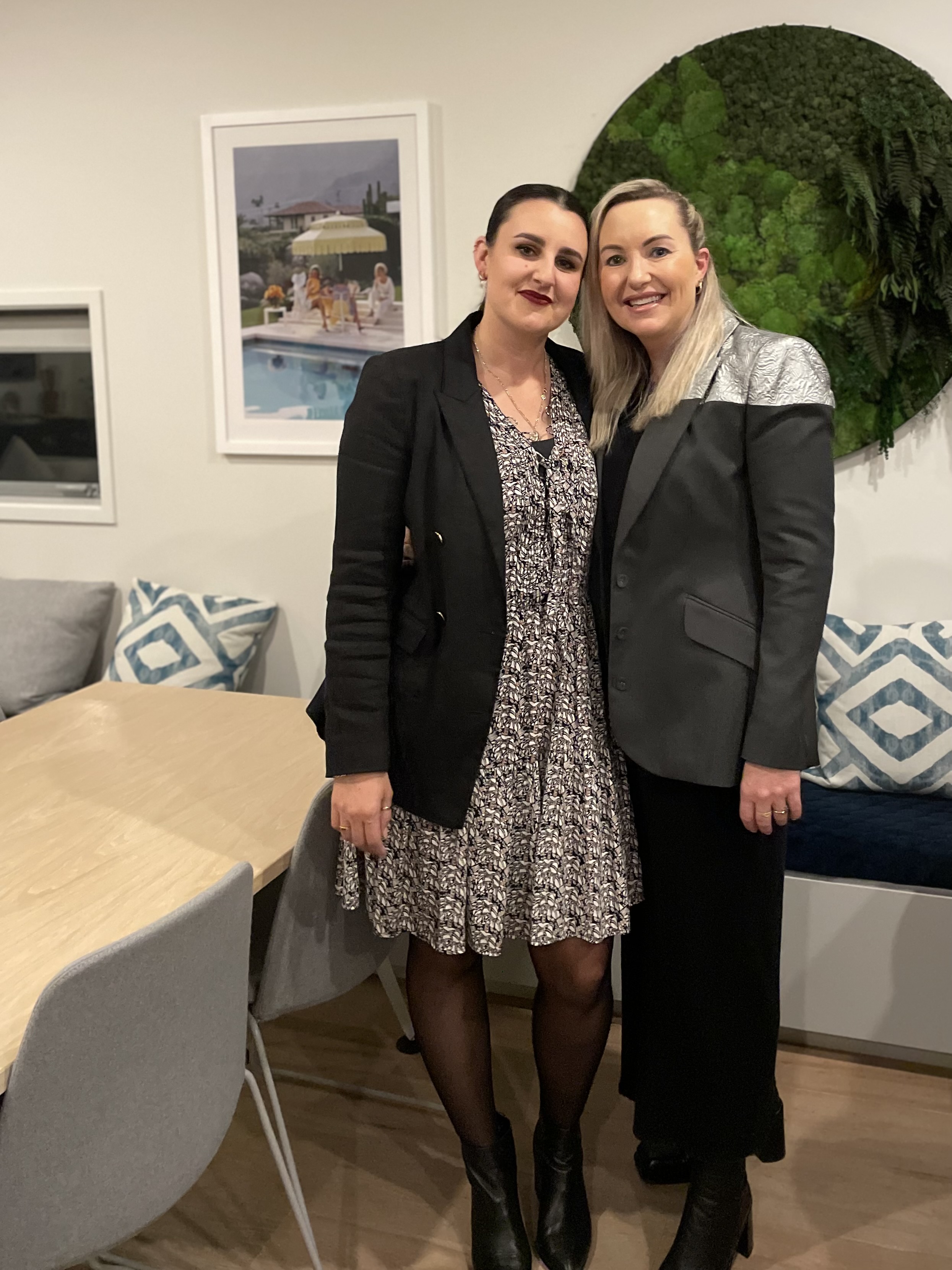 Anna Johnson and Lizzi Whaley.