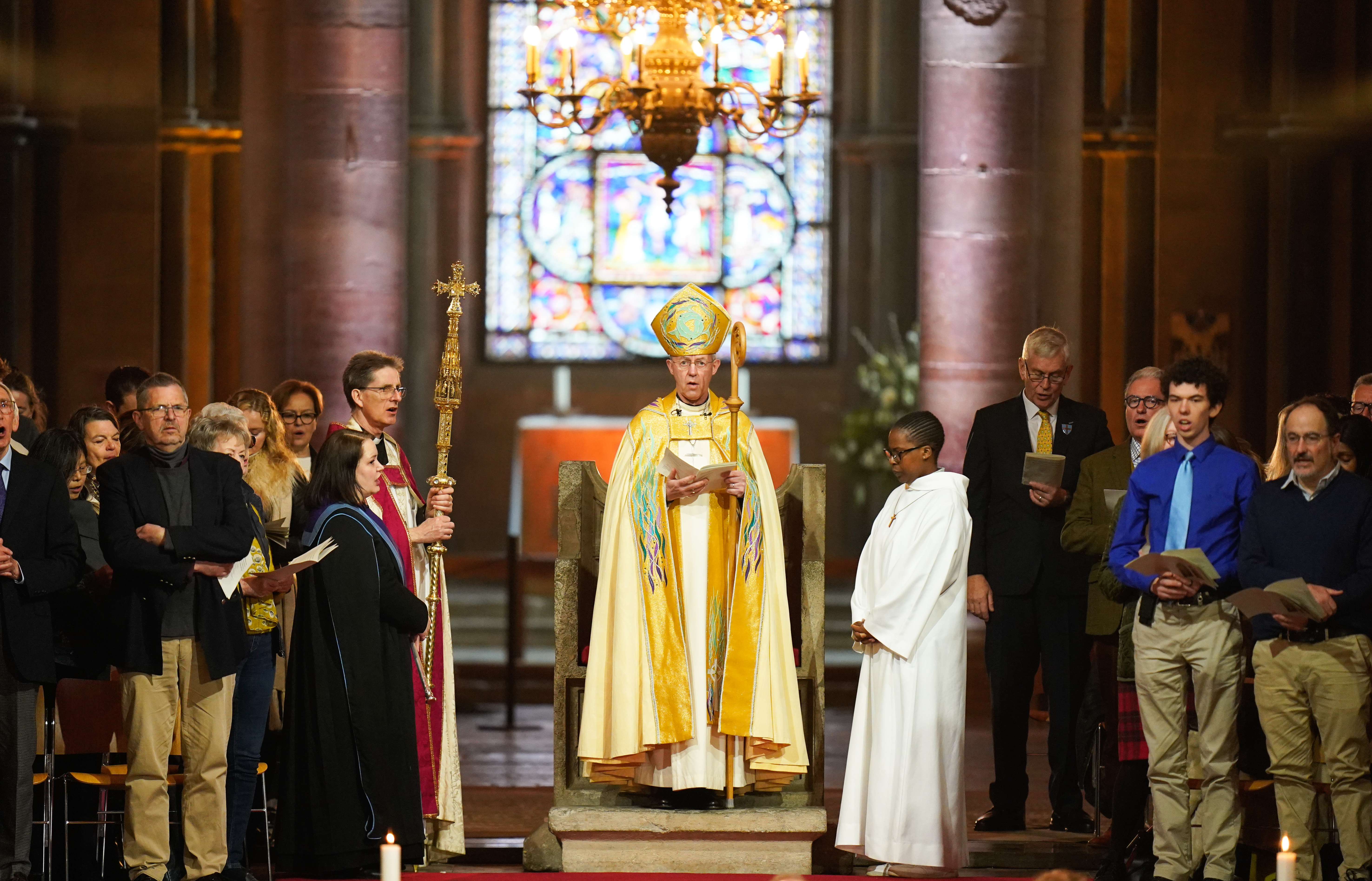 Archbishop of Canterbury Justin Welby has resigned after a report found the Church of England covered up abuse. Photo / Getty Images