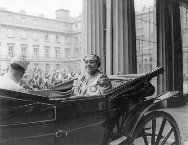 Tonga's Queen Salote pictured at Queen Elizabeth II's coronation in 1953. Queen Salote was also known for her love of poetry and music. Photo / Getty Images