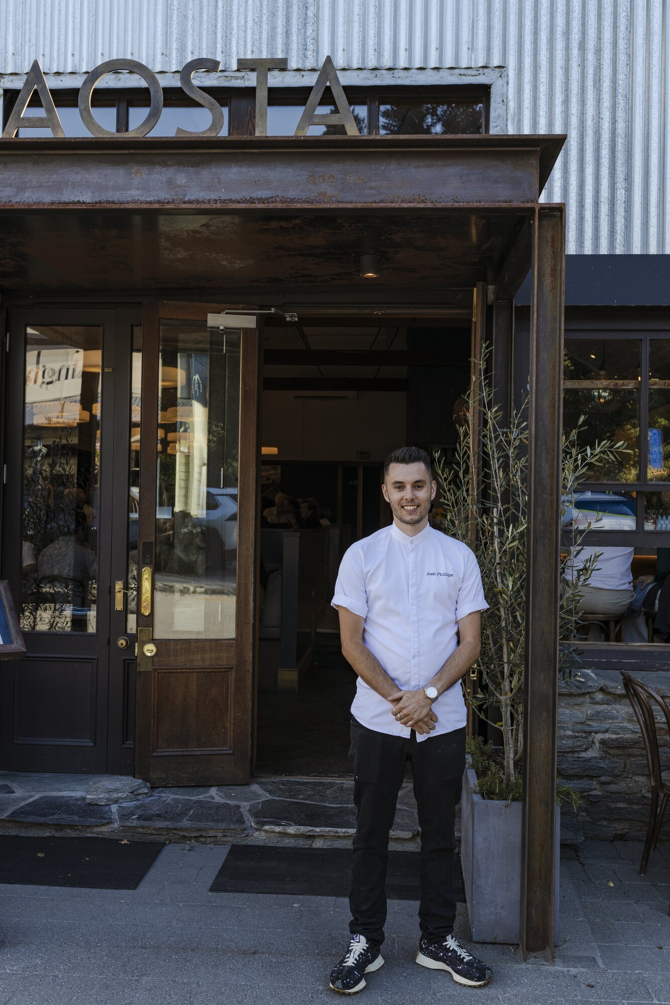 Aosta's executive chef, Josh Phillips. Photo / Isabella Rubie
