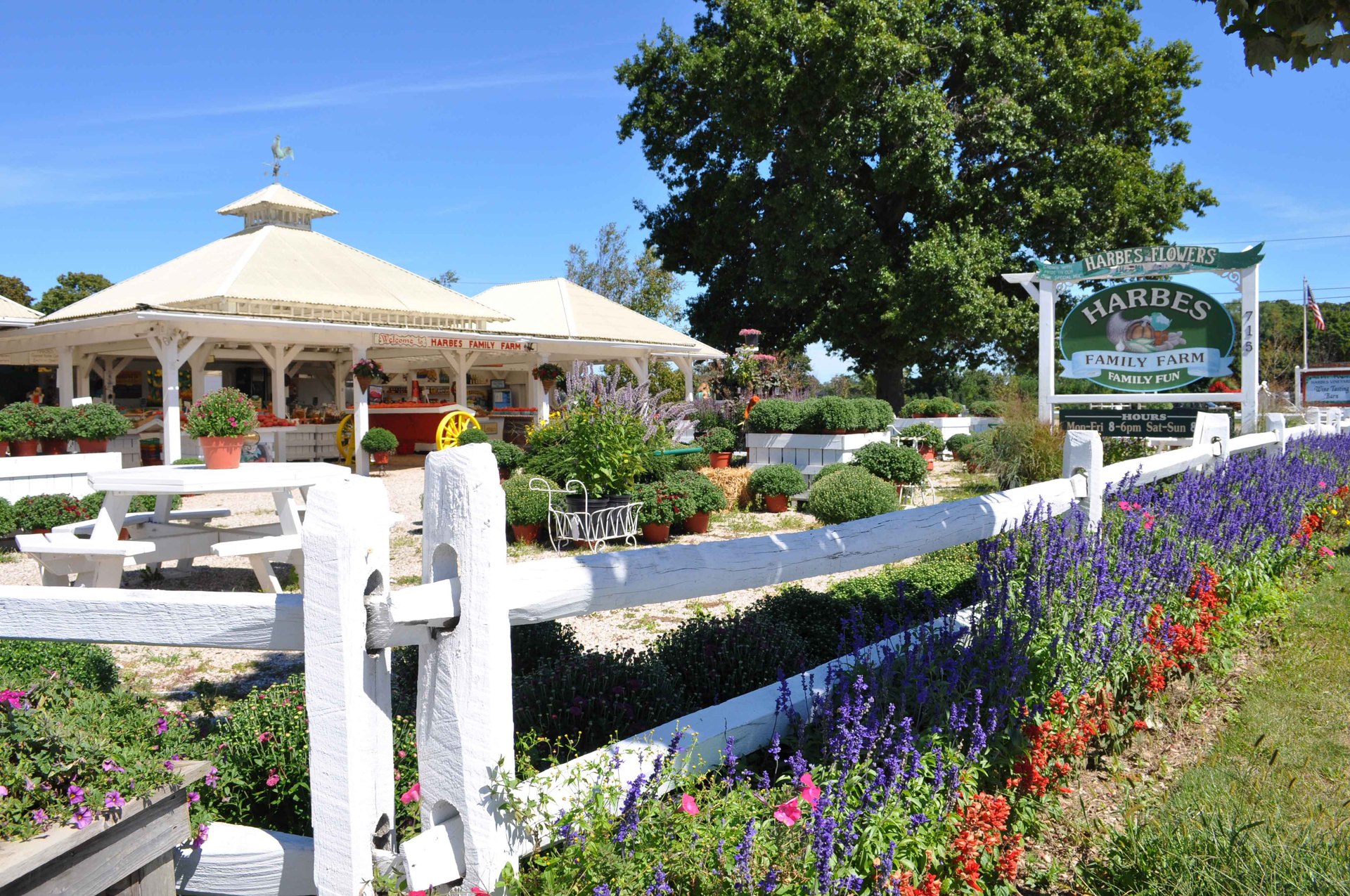 Long Island's North Fork is full of family-run farms and produce stands, like Harbes. Photo / Discover Long Island