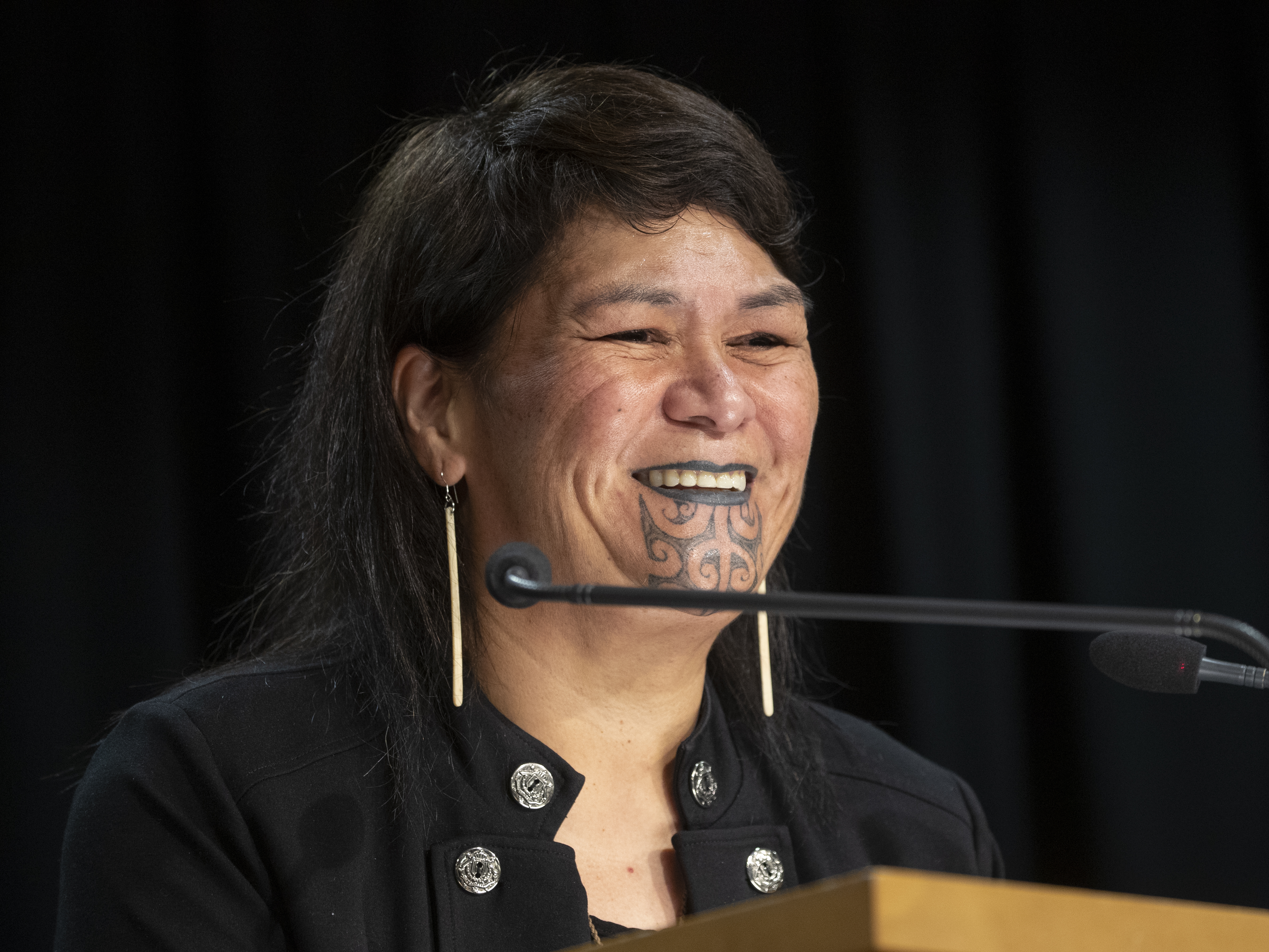 Labour's Hauraki-Waikato candidate Nanaia Mahuta is expected to retain the seat she has held since 2008. Photos / Mark Mitchell

