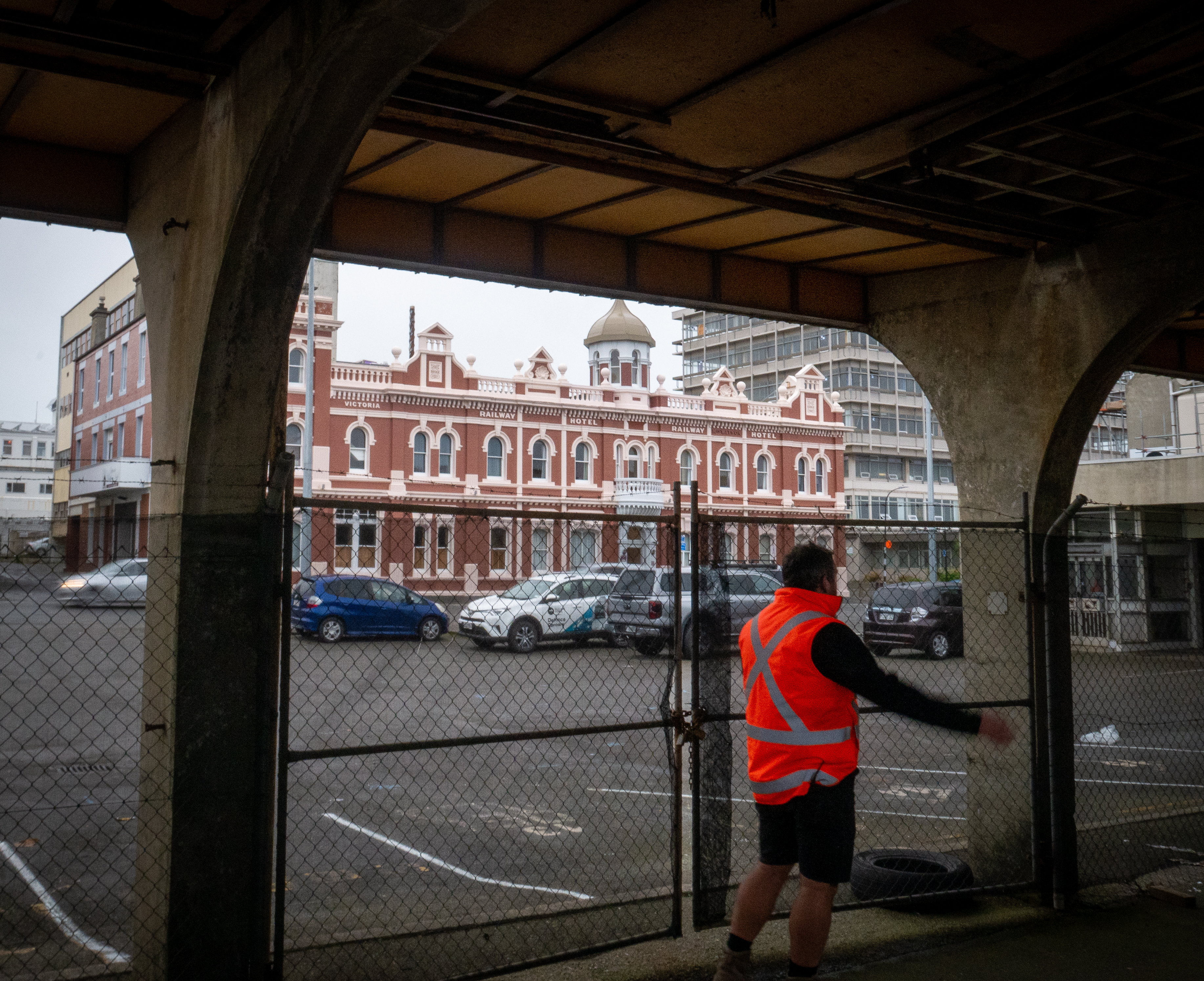 End of the line: being released from Invercargill Station. Photo / Thomas Bywater