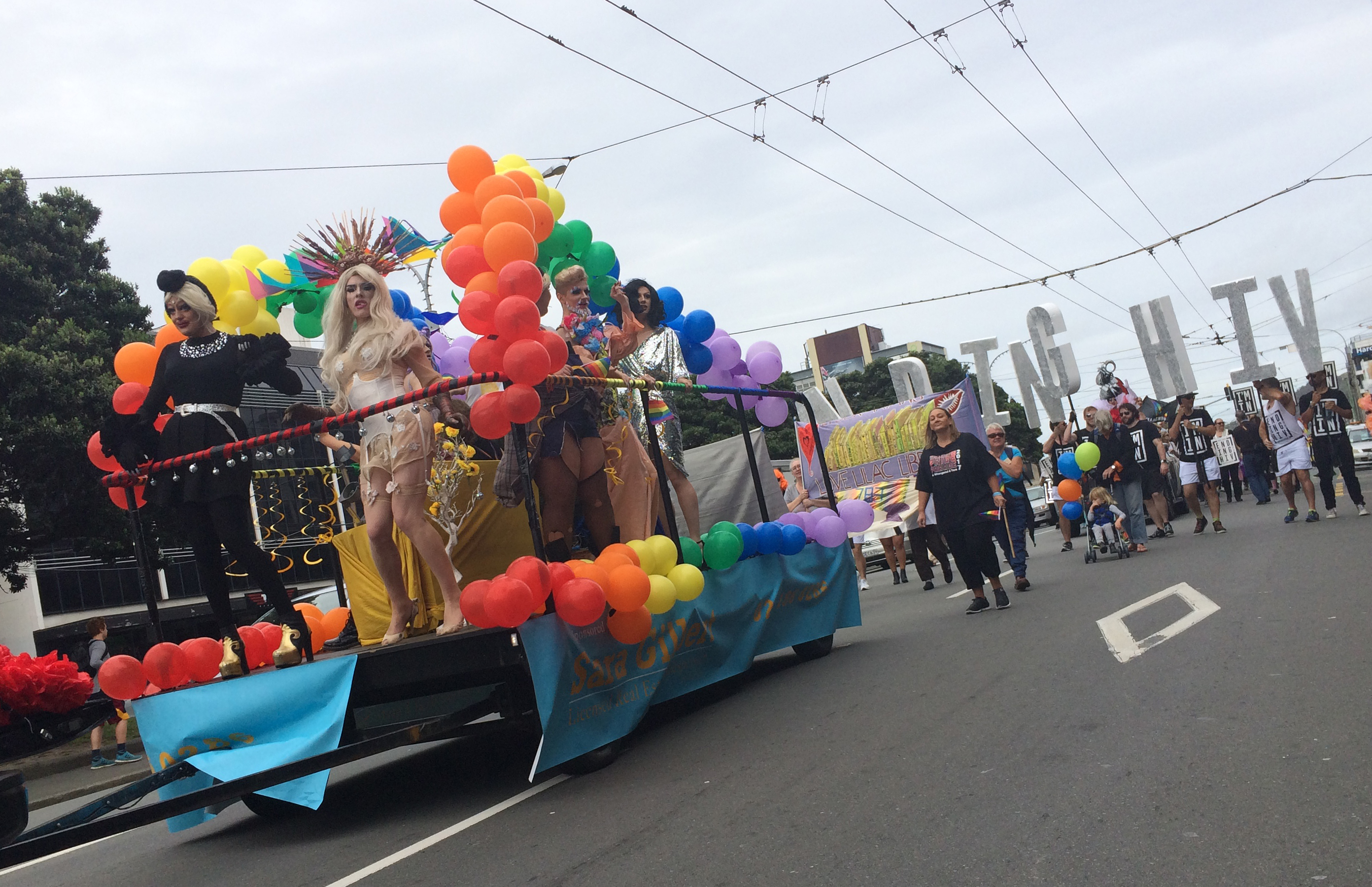 This year marks 39 years since the first annual Pride celebration in the capital. Photo / Frances Cook