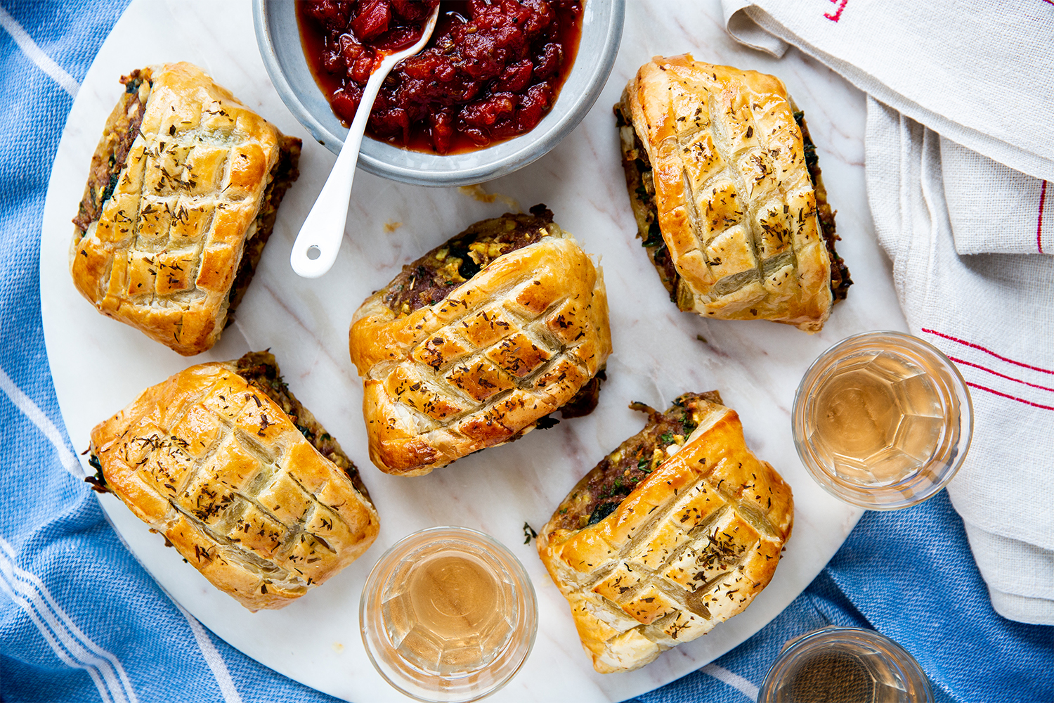 Serve with a favourite chutney and side salad. Photo / Babiche Martens