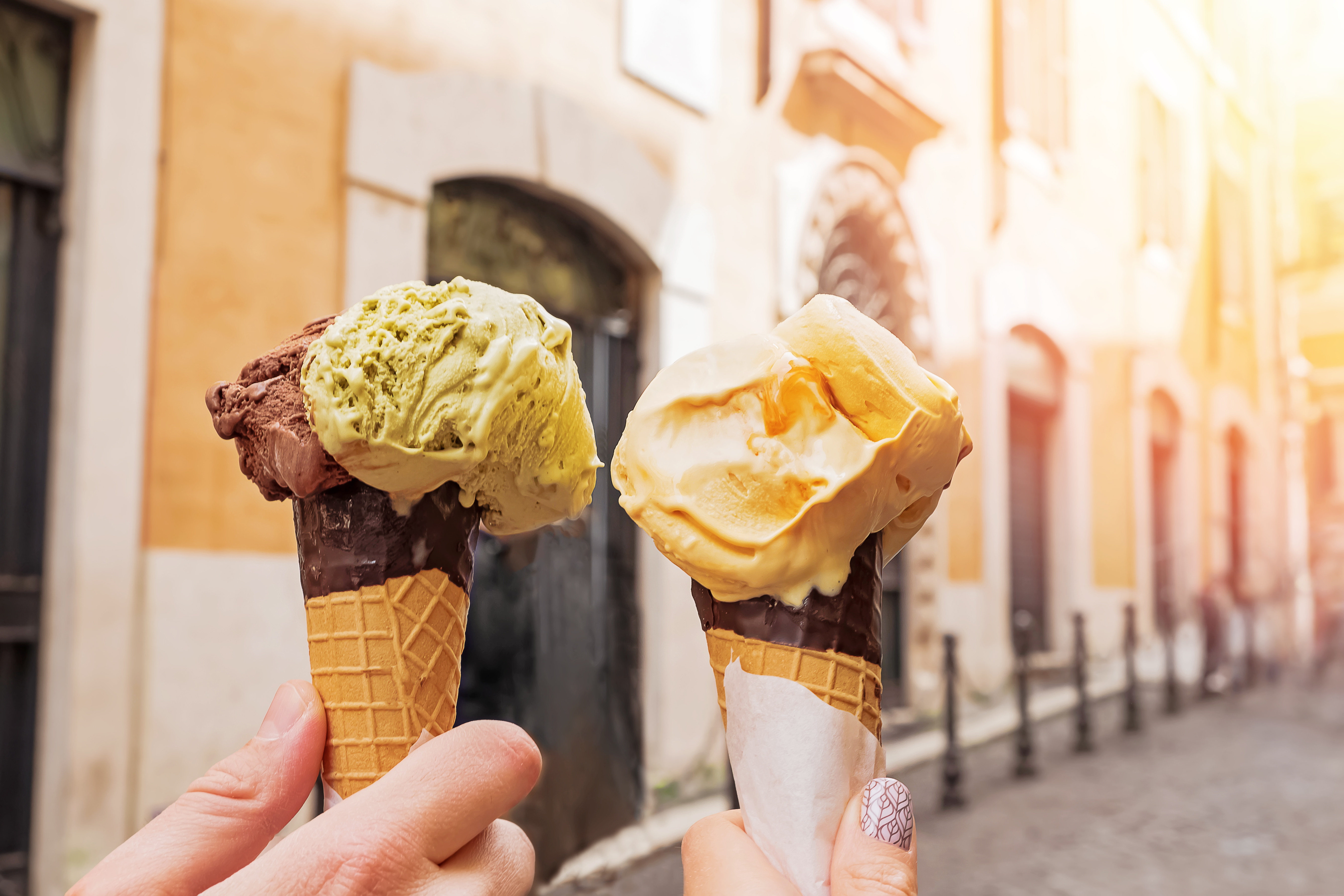 Gelato was officially developed in Florence by Bernardo Buontalenti in the 14th century. Photo / 123rf