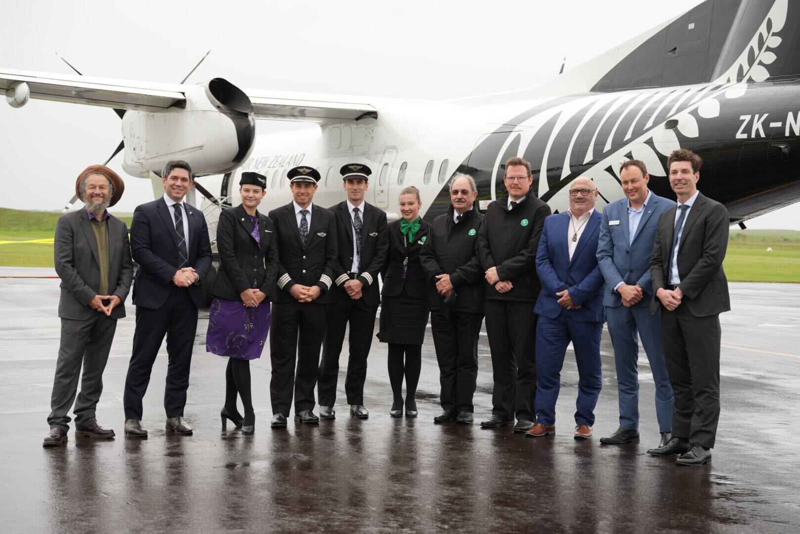 Eastern Bay of Plenty community leaders and representatives from the airlines hope the partnership delivers benefits after a time of hardship for some regional operators. Photo / Annaleise Shortland