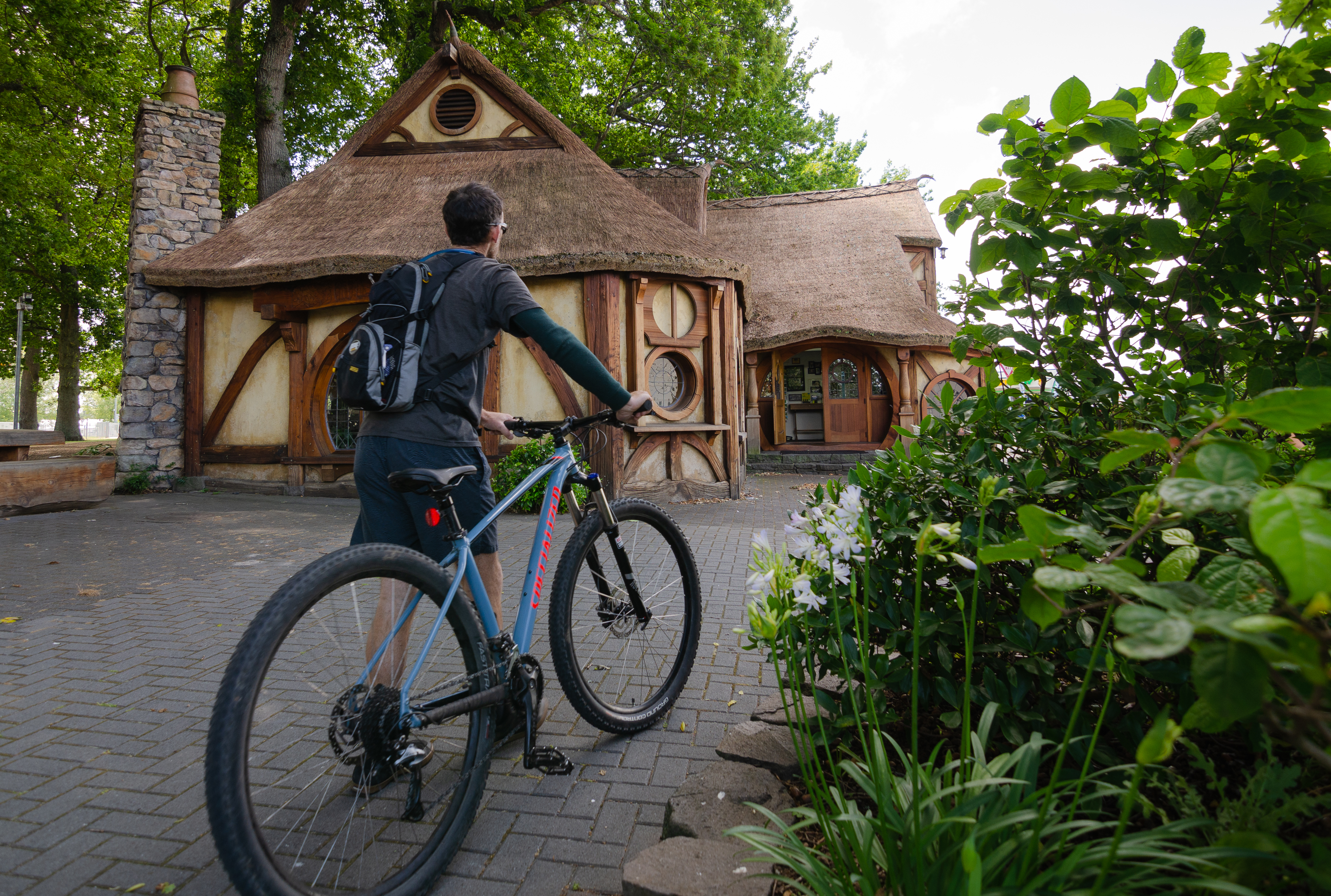 The Hobbiton-themed information centre in Matamata signals your entry to the world of Middle Earth. Photo / Hamilton & Waikato Tourism