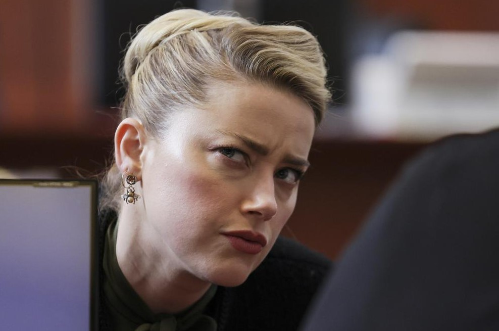 Amber Heard has slammed social media trolls. Photo / AP