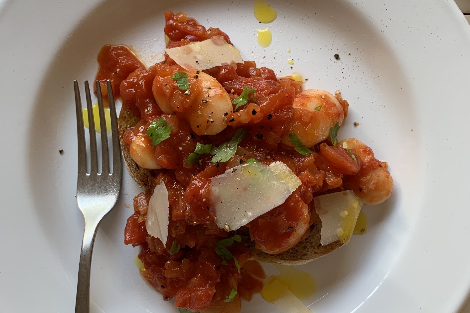 Homemade baked beans-image